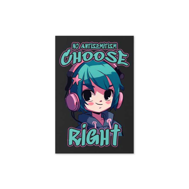 Choose Right | Antisemitism | Greeting Card