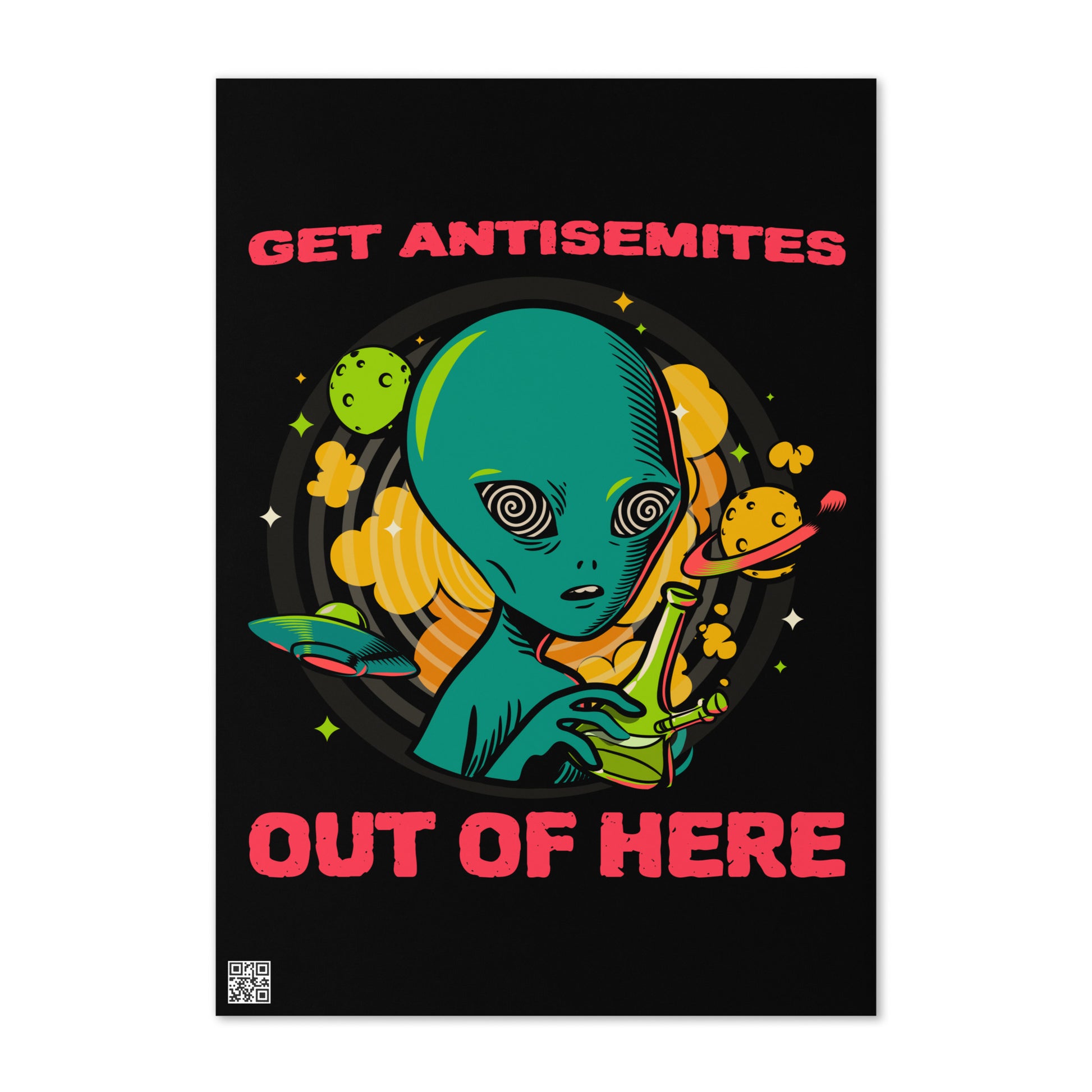 Get Alien Out | Antisemitism | Greeting Card