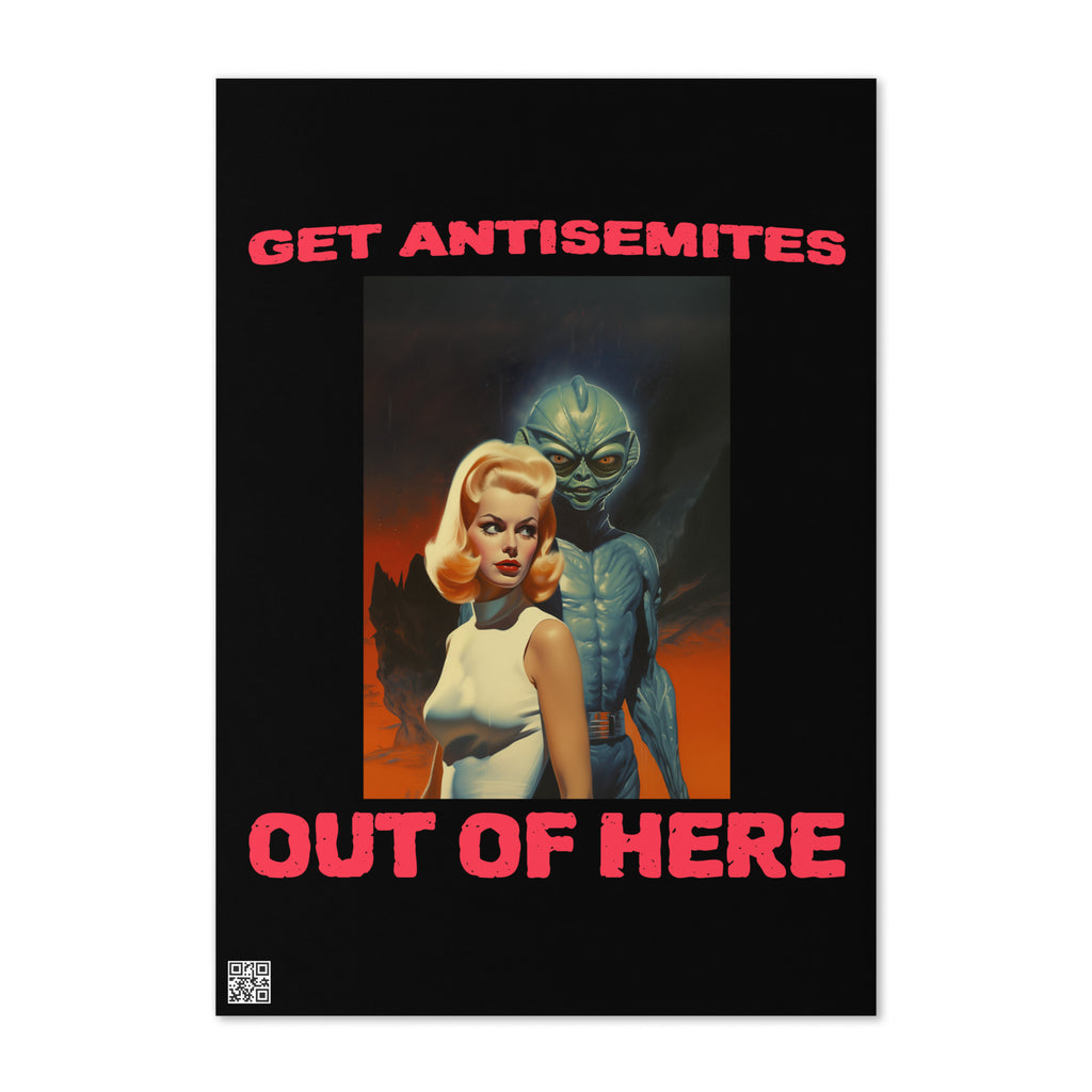 Get Alien Out | Antisemitism | Greeting Card Jouparty