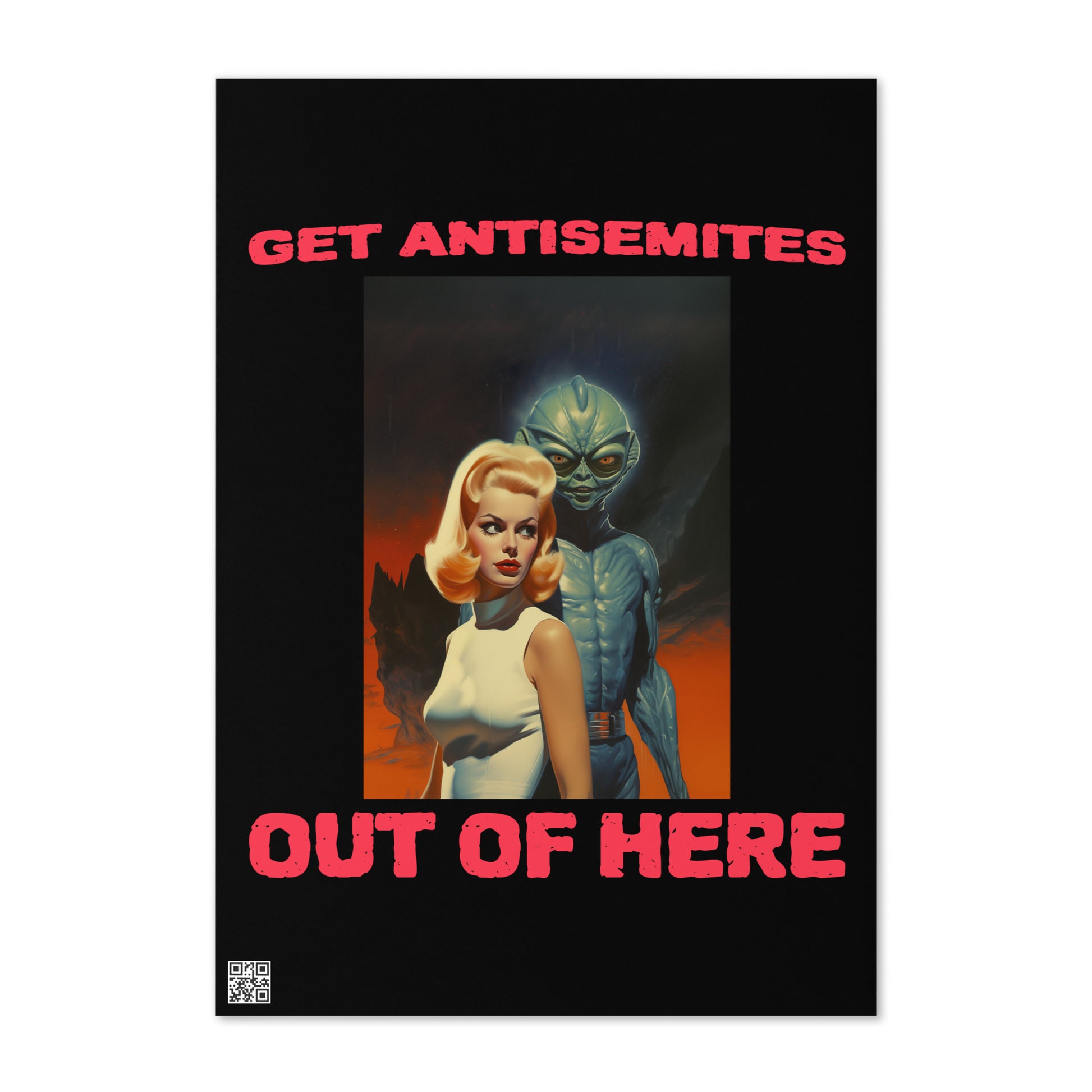 Get Alien Out | Antisemitism | Greeting Card
