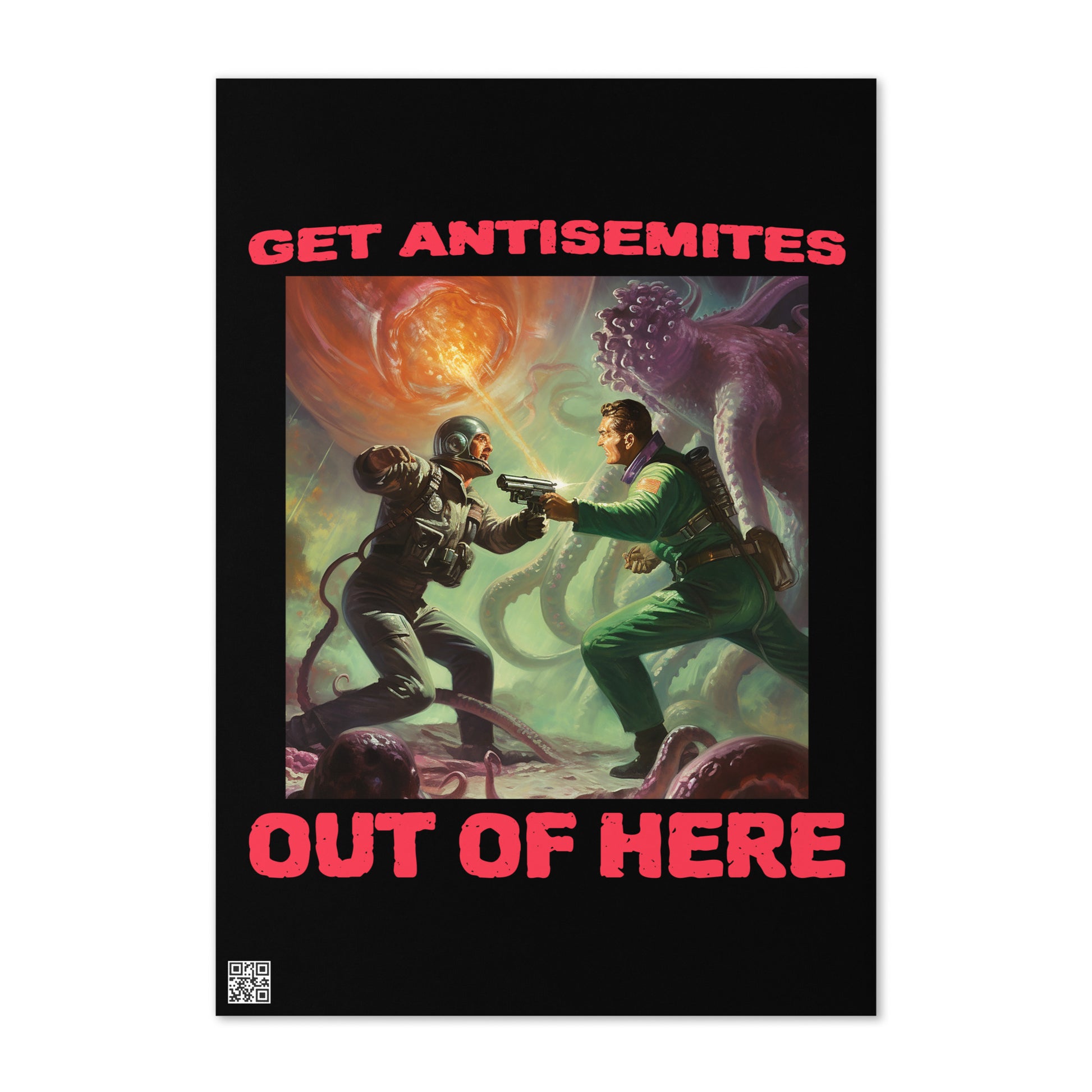 Get Alien Out | Antisemitism | Greeting Card