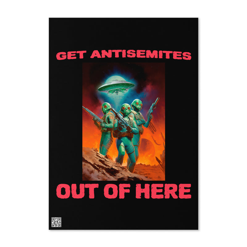 Get Alien Out | Antisemitism | Greeting Card