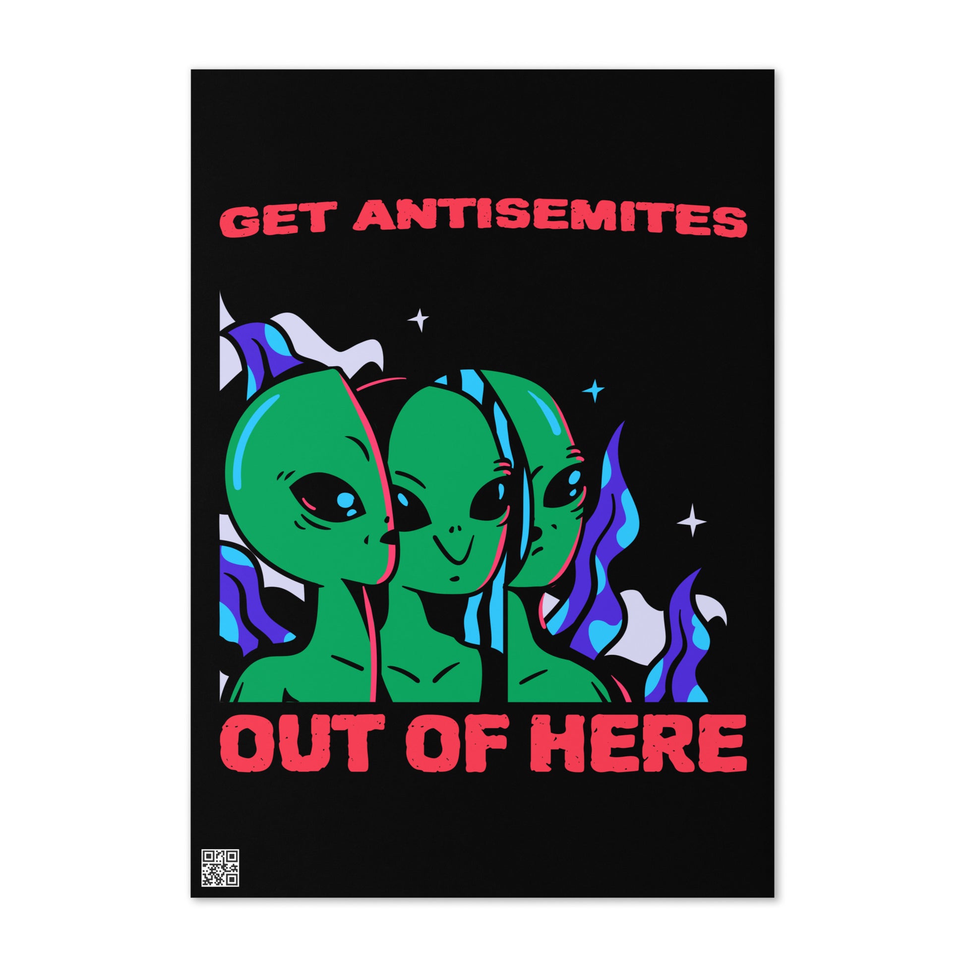 Get Alien Out | Antisemitism | Greeting Card