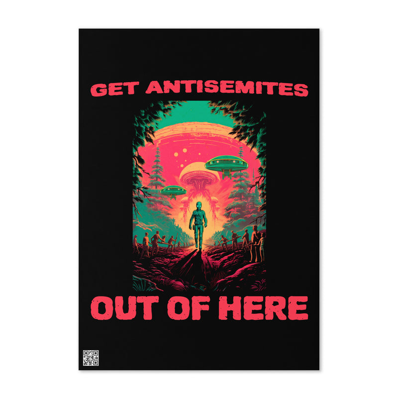 Get Alien Out | Antisemitism | Greeting Card