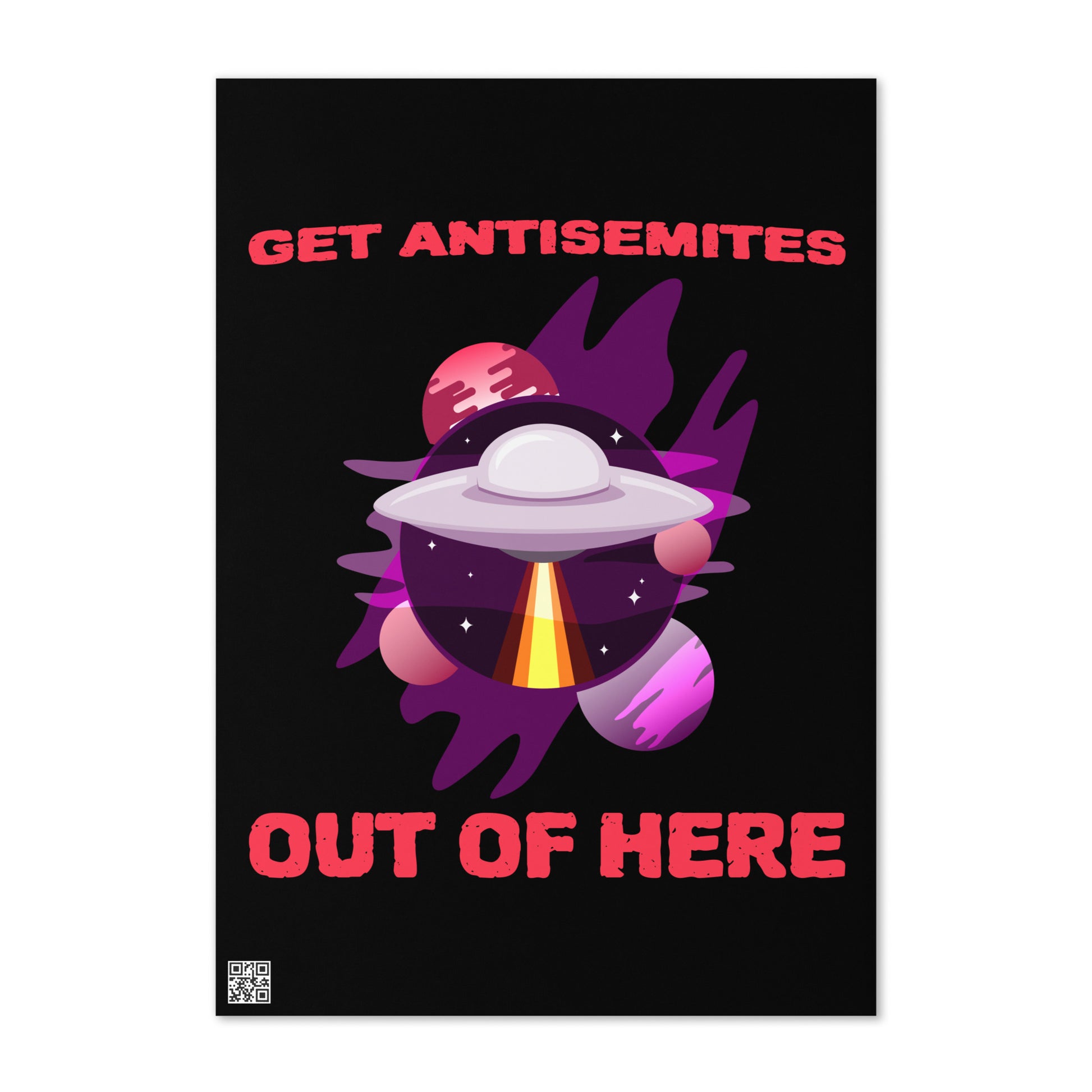 Get Alien Out | Antisemitism | Greeting Card
