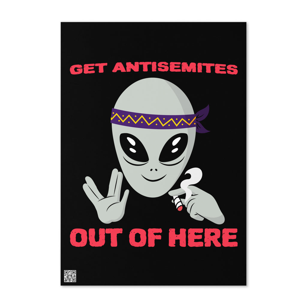 Get Alien Out | Antisemitism | Greeting Card