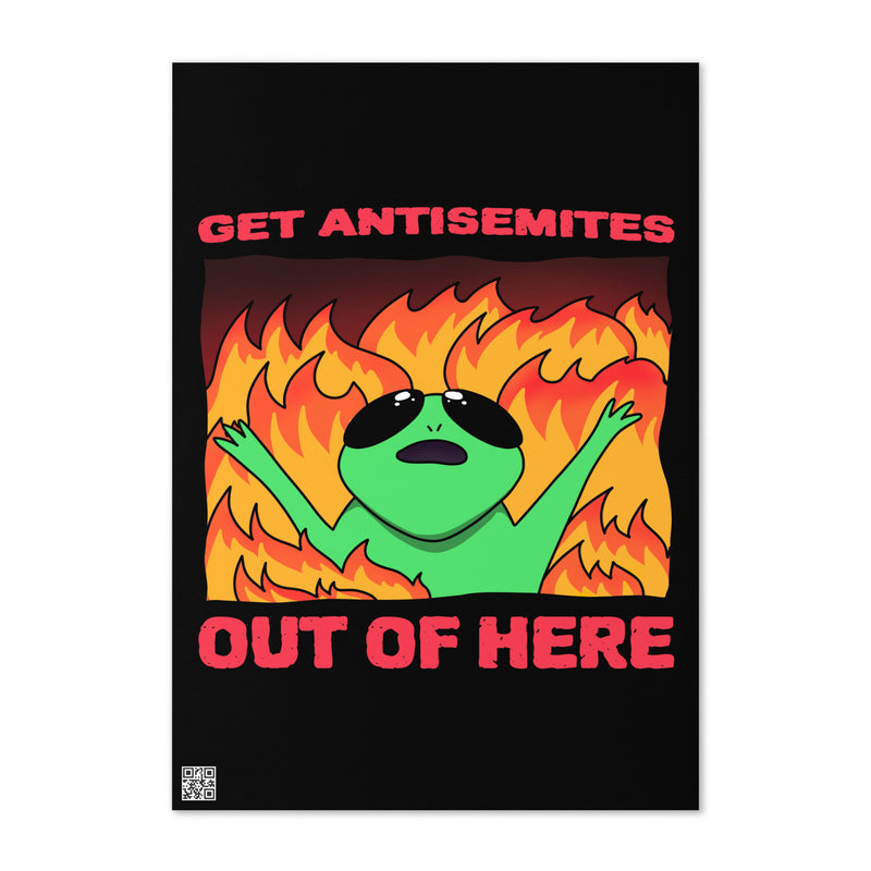 Get Alien Out | Antisemitism | Greeting Card
