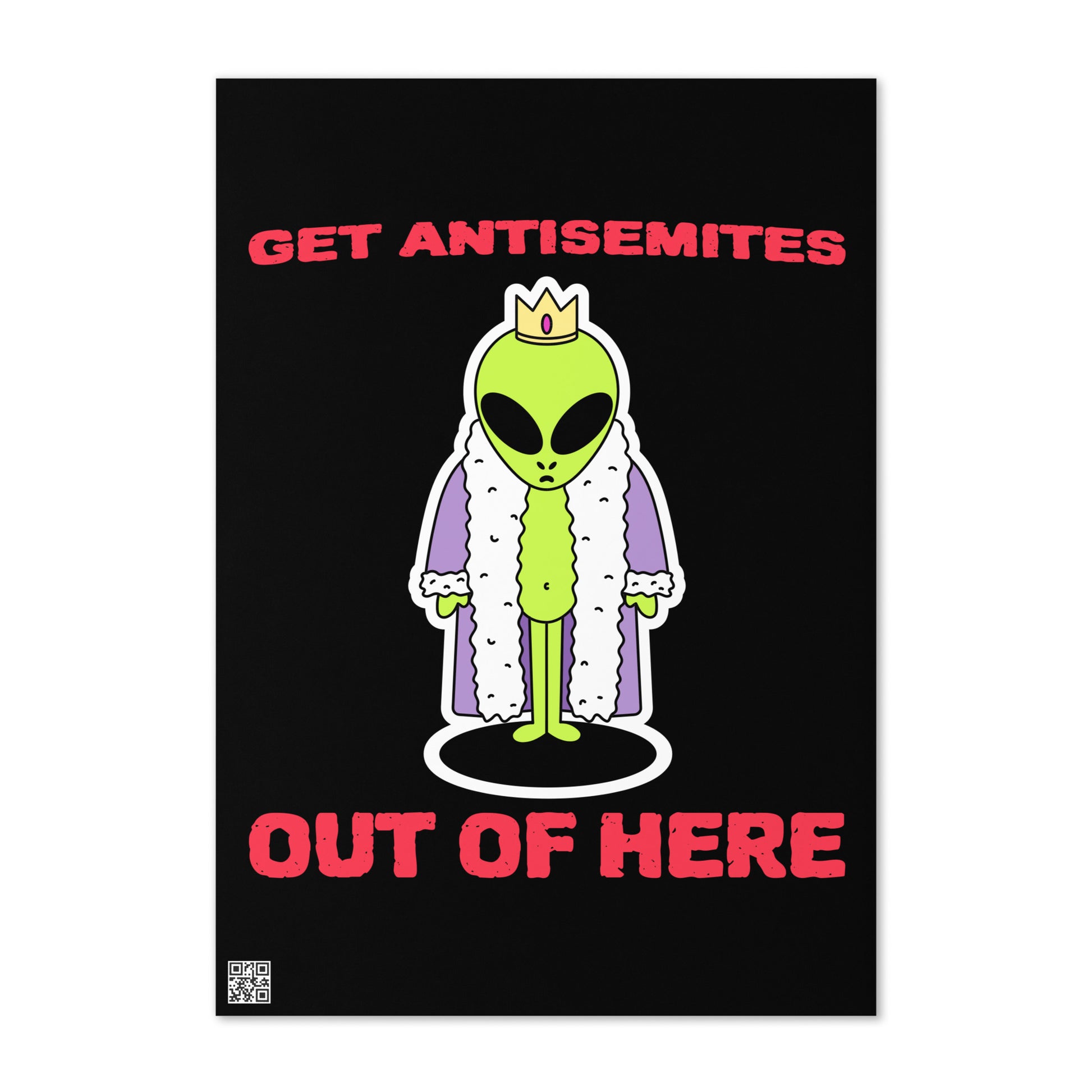 Get Alien Out | Antisemitism | Greeting Card