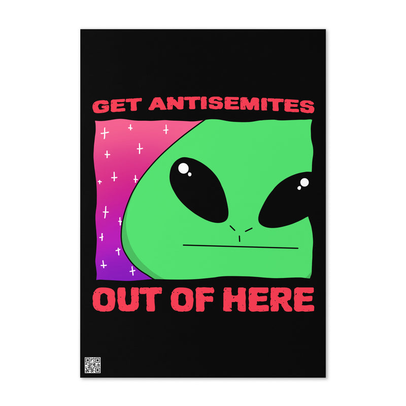 Get Alien Out | Antisemitism | Greeting Card