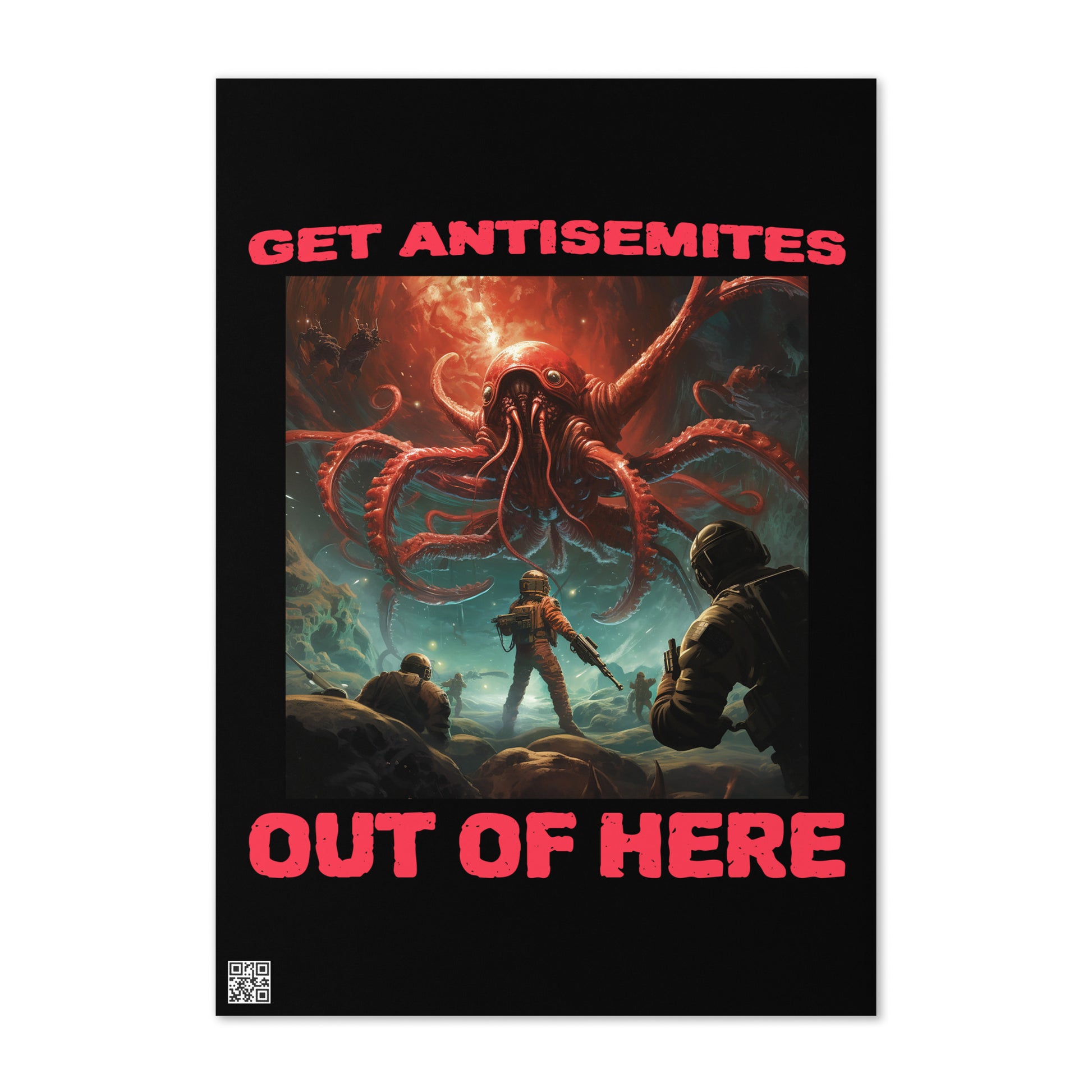 Get Alien Out | Antisemitism | Greeting Card