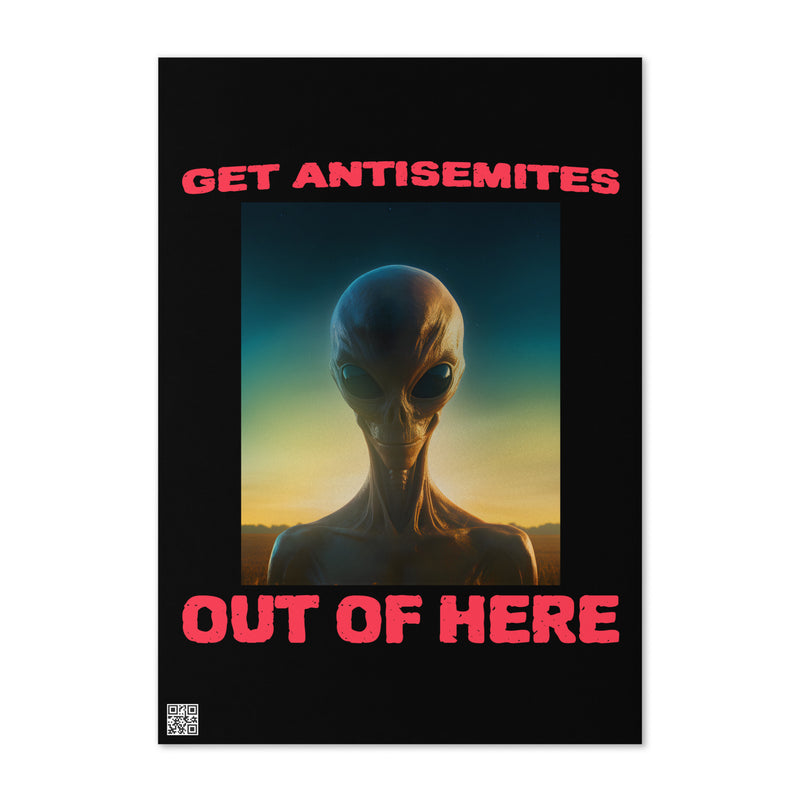 Get Alien Out | Antisemitism | Greeting Card