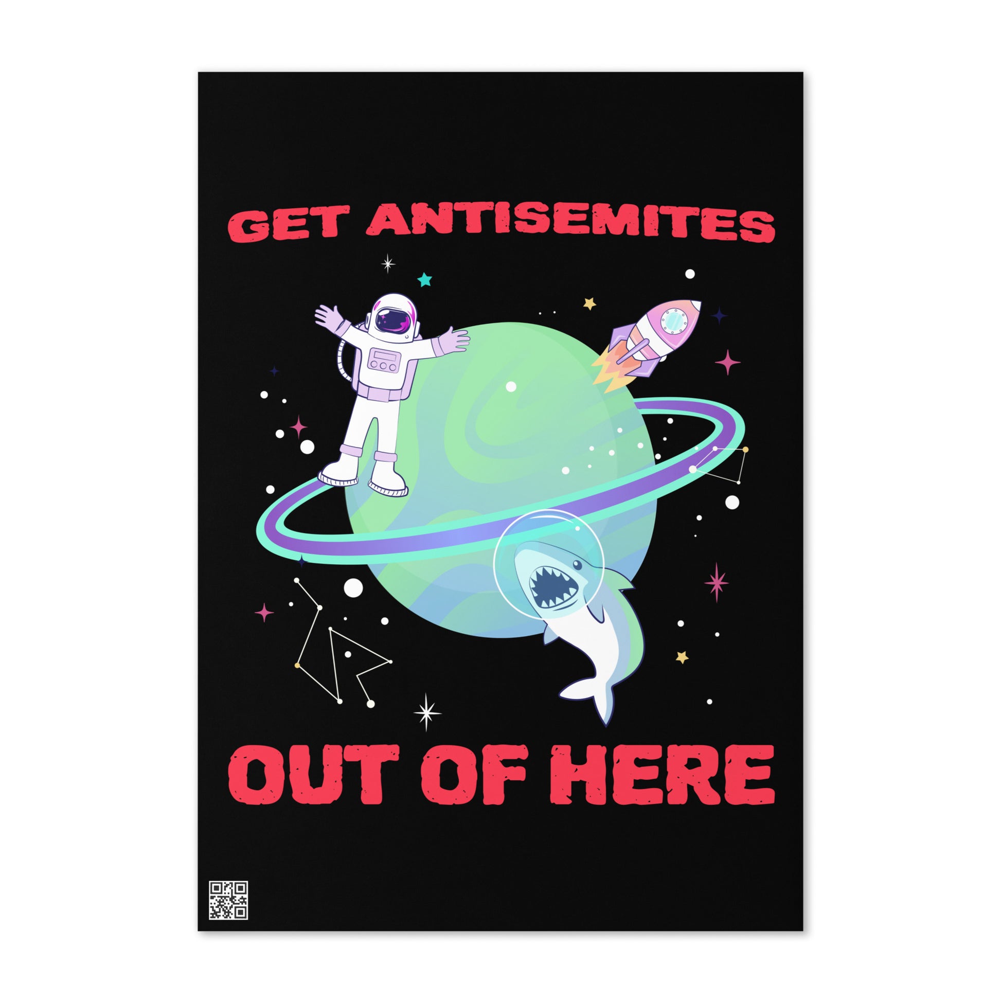 Get Alien Out | Antisemitism | Greeting Card