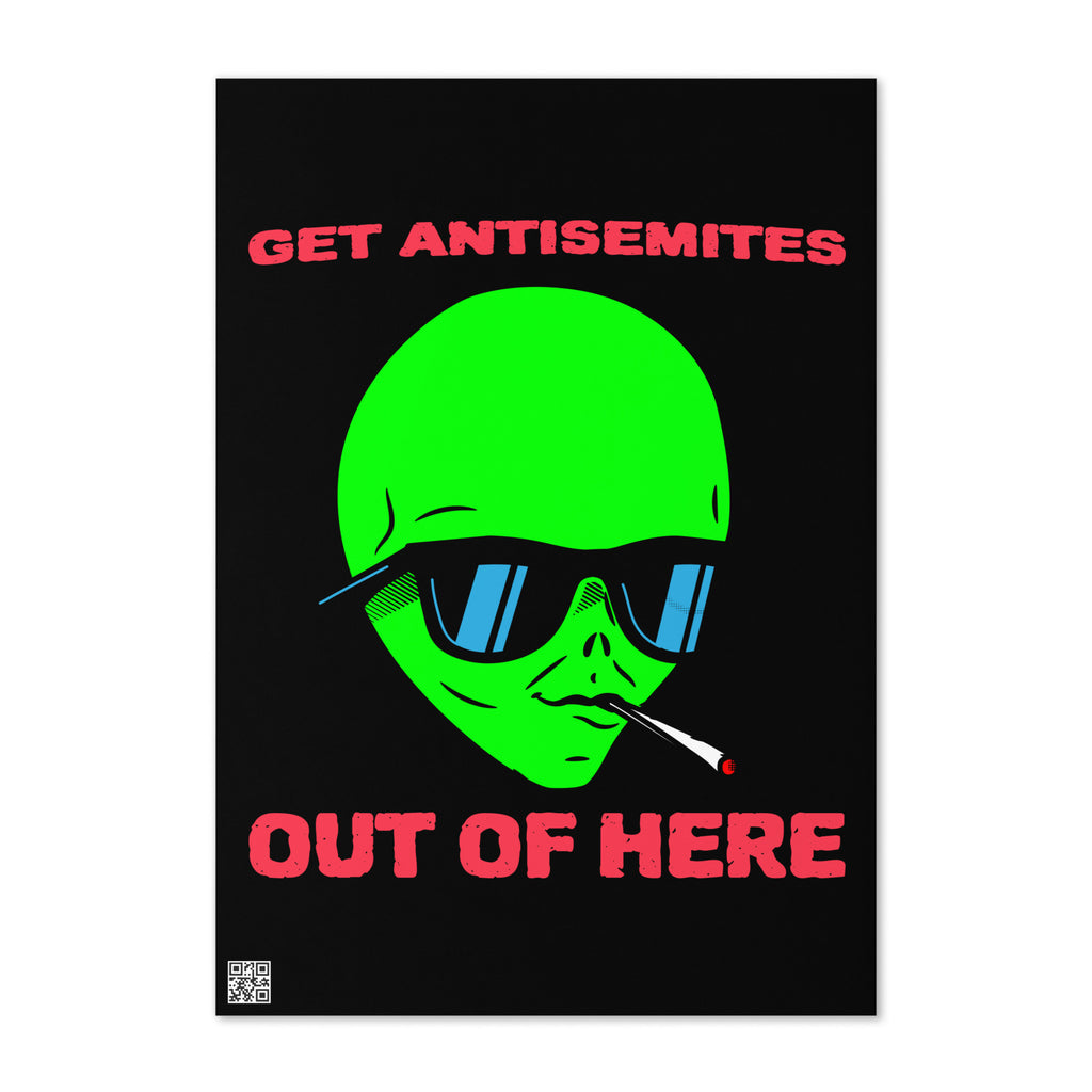 Get Alien Out | Antisemitism | Greeting Card