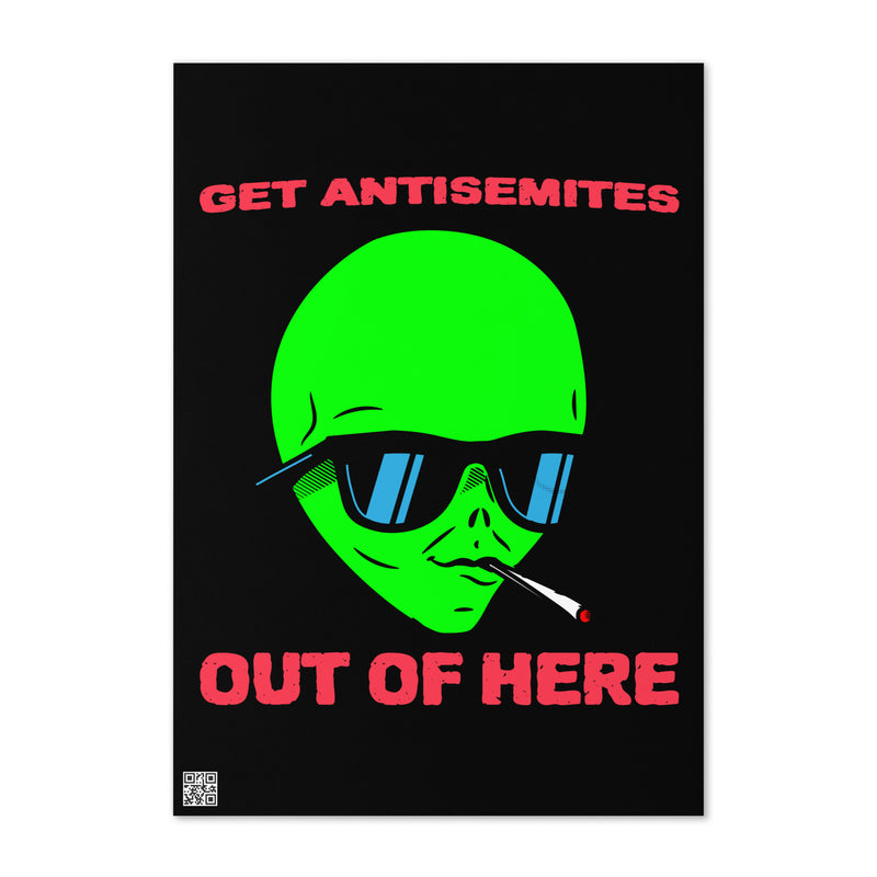 Get Alien Out | Antisemitism | Greeting Card