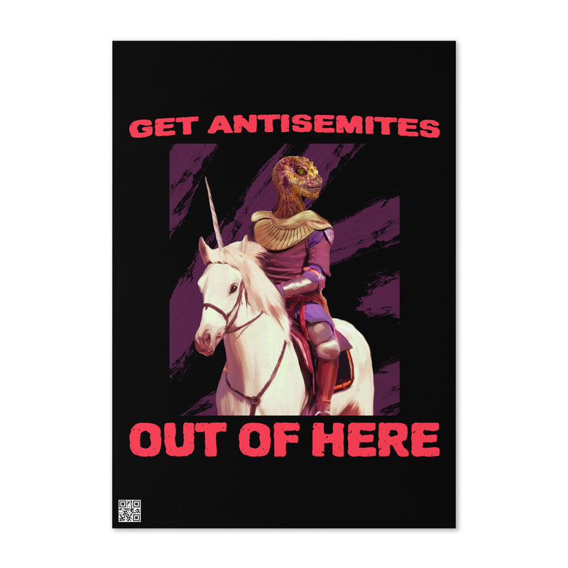 Get Alien Out | Antisemitism | Greeting Card