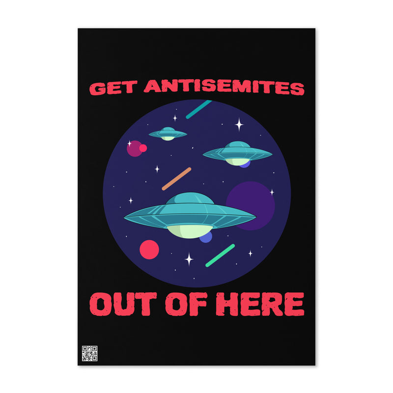 Get Alien Out | Antisemitism | Greeting Card