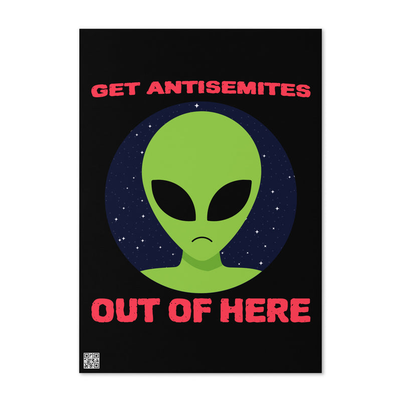 Get Alien Out | Antisemitism | Greeting Card