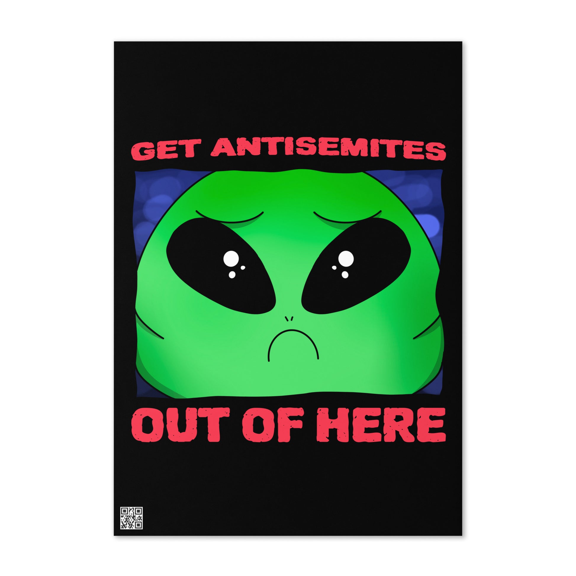 Get Alien Out | Antisemitism | Greeting Card