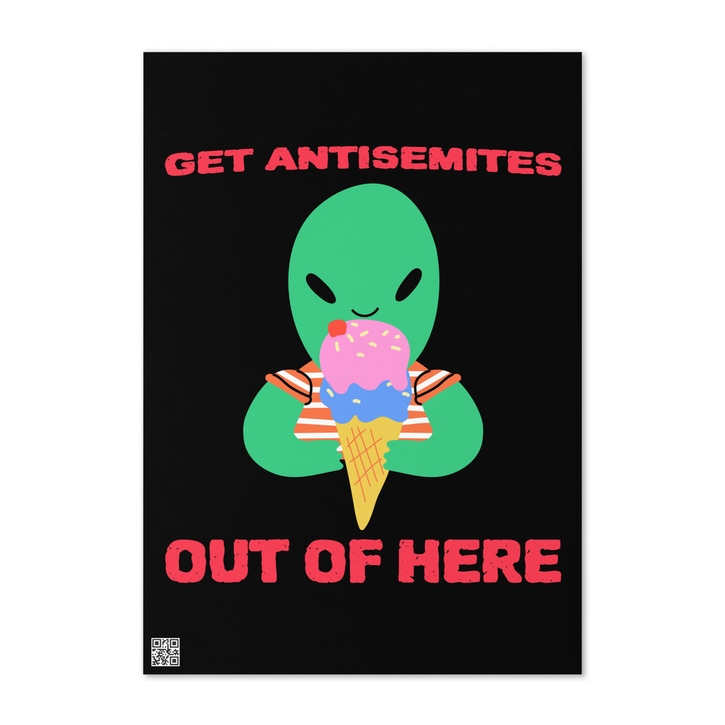 Get Alien Out | Antisemitism | Greeting Card