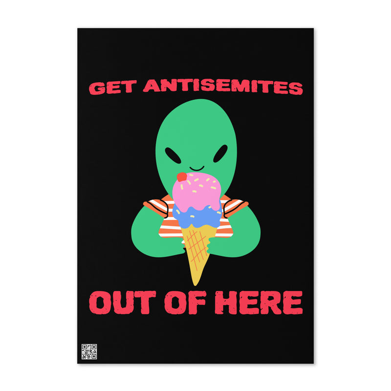 Get Alien Out | Antisemitism | Greeting Card