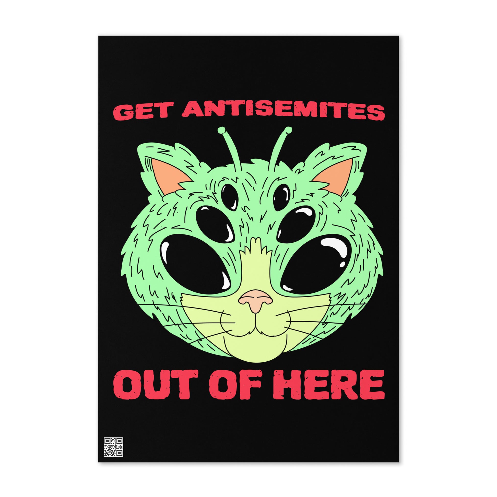 Get Alien Out | Antisemitism | Greeting Card
