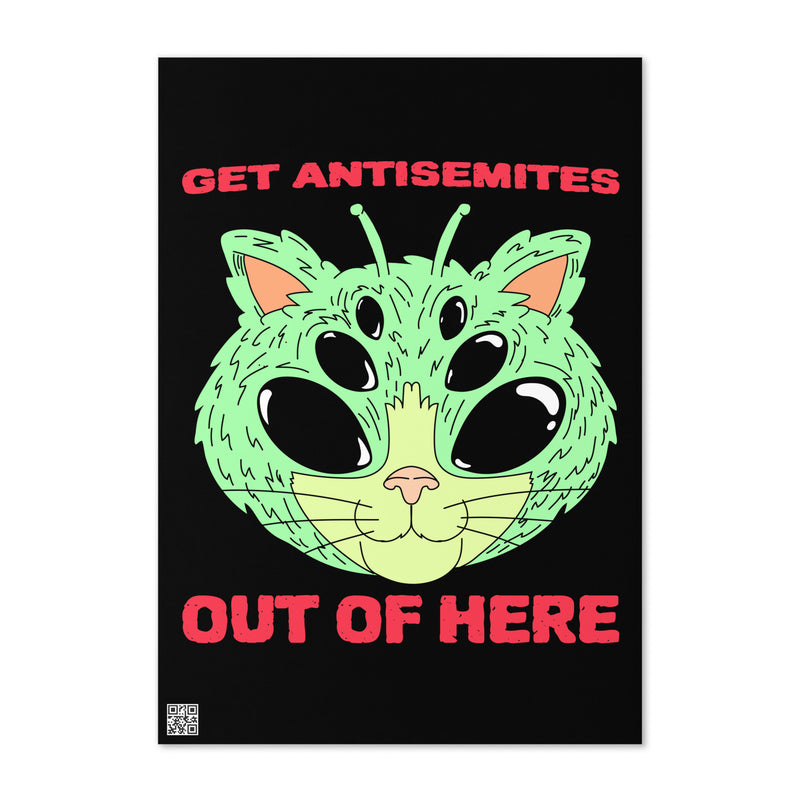 Get Alien Out | Antisemitism | Greeting Card