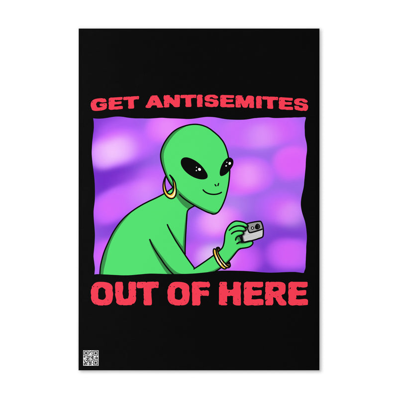 Get Alien Out | Antisemitism | Greeting Card