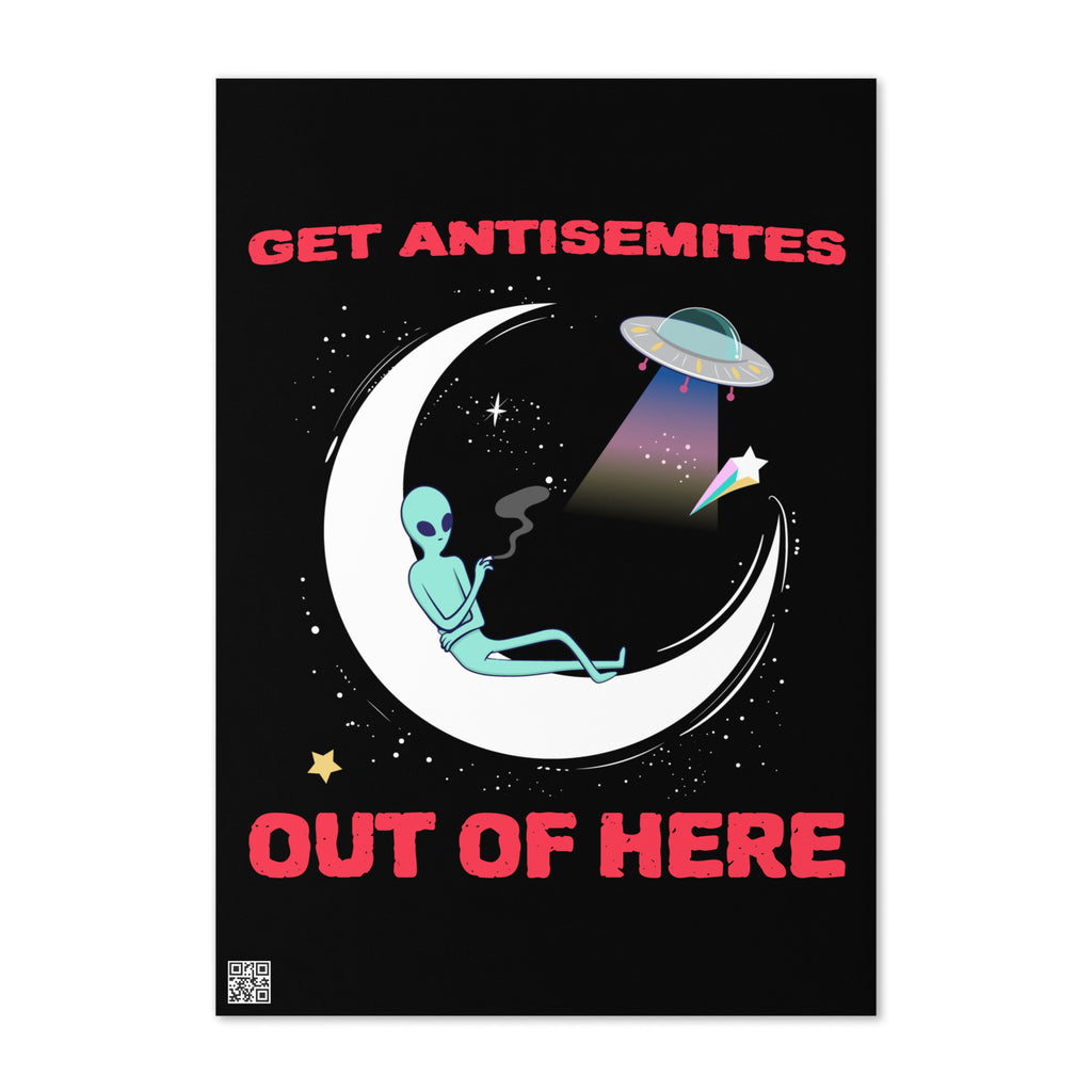 Get Alien Out | Antisemitism | Greeting Card