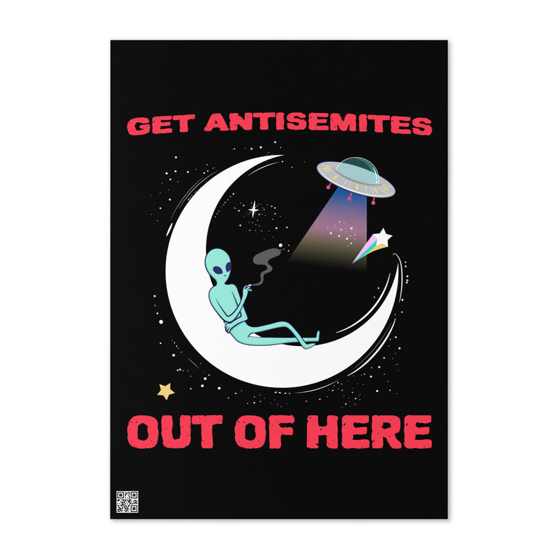 Get Alien Out | Antisemitism | Greeting Card