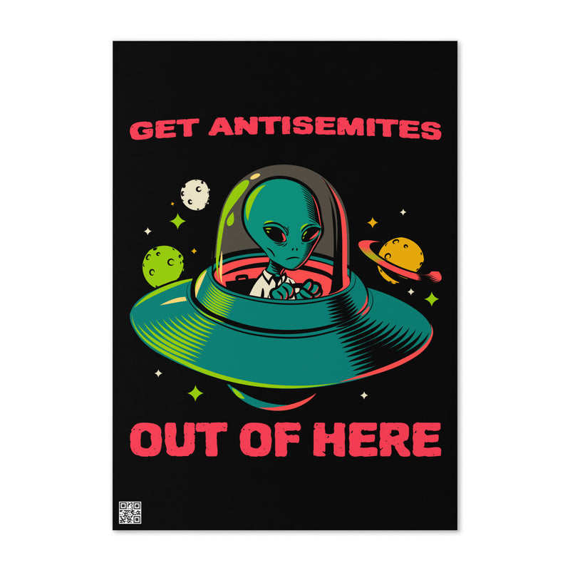 Get Alien Out | Antisemitism | Greeting Card