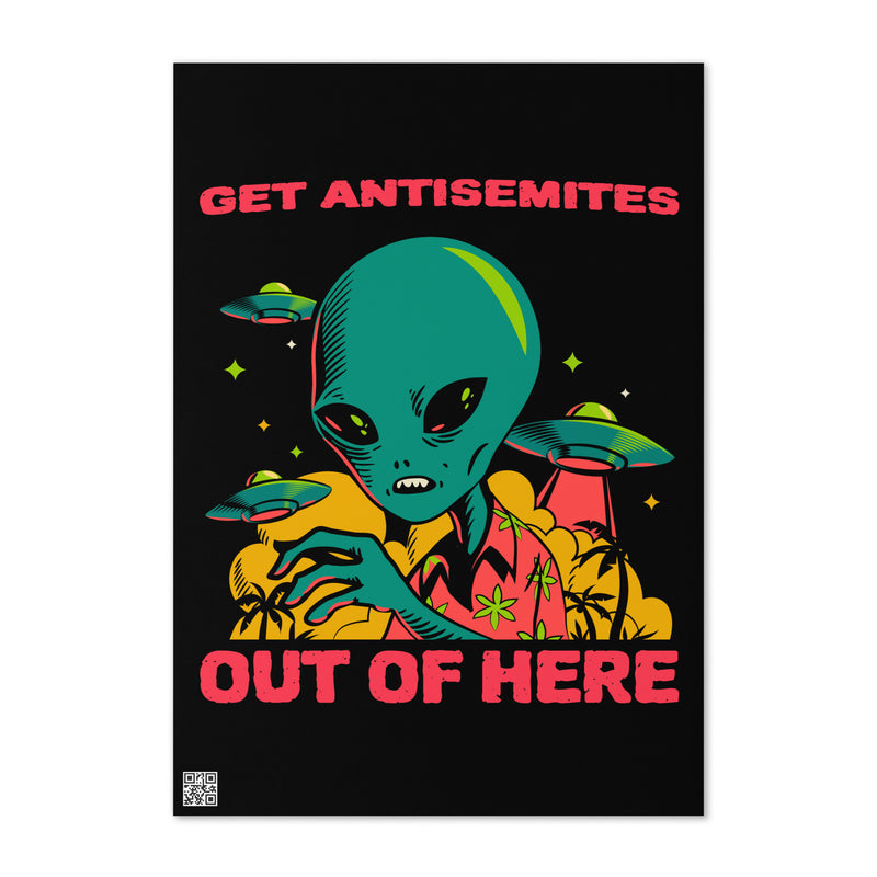 Get Alien Out | Antisemitism | Greeting Card