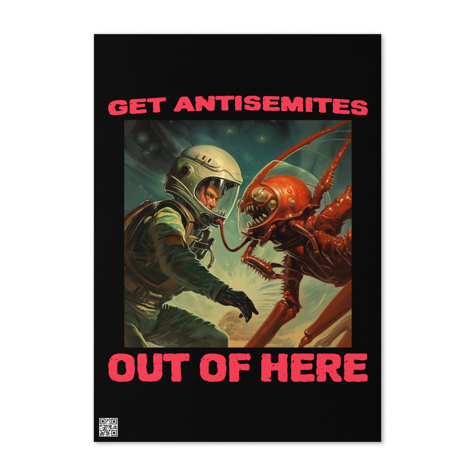 Get Alien Out | Antisemitism | Greeting Card
