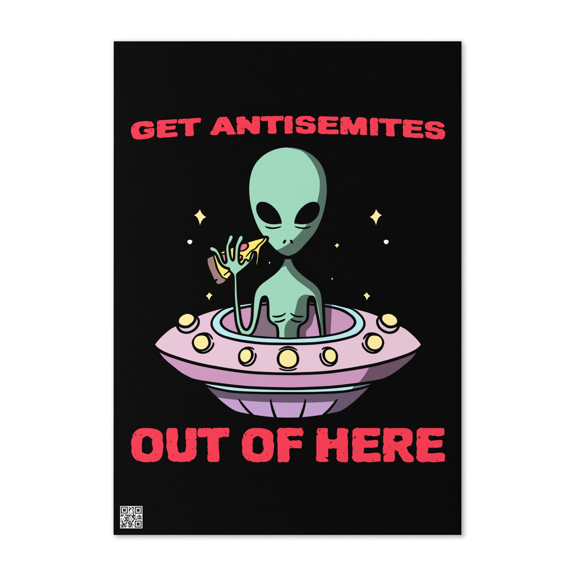 Get Alien Out | Antisemitism | Greeting Card