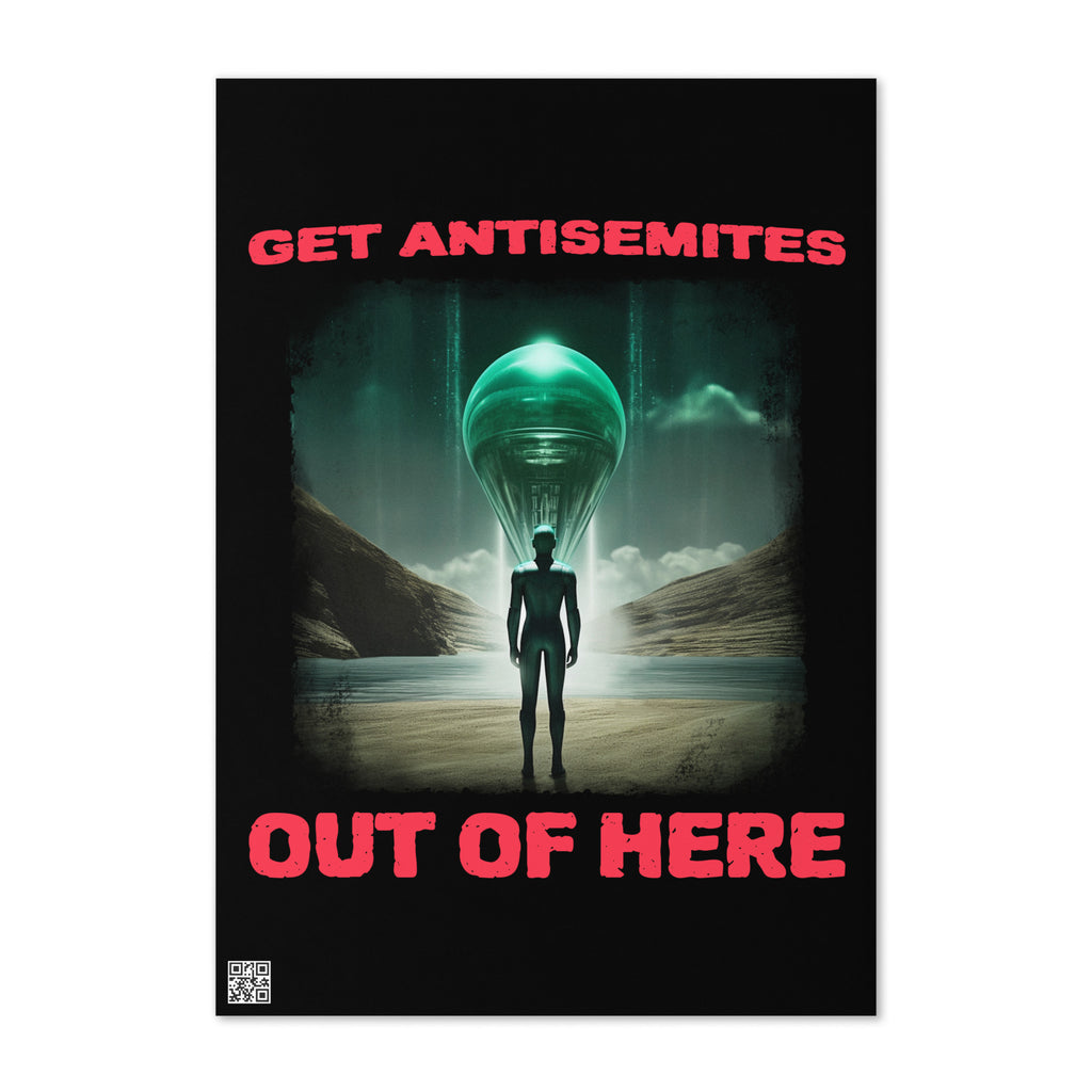 Get Alien Out | Antisemitism | Greeting Card