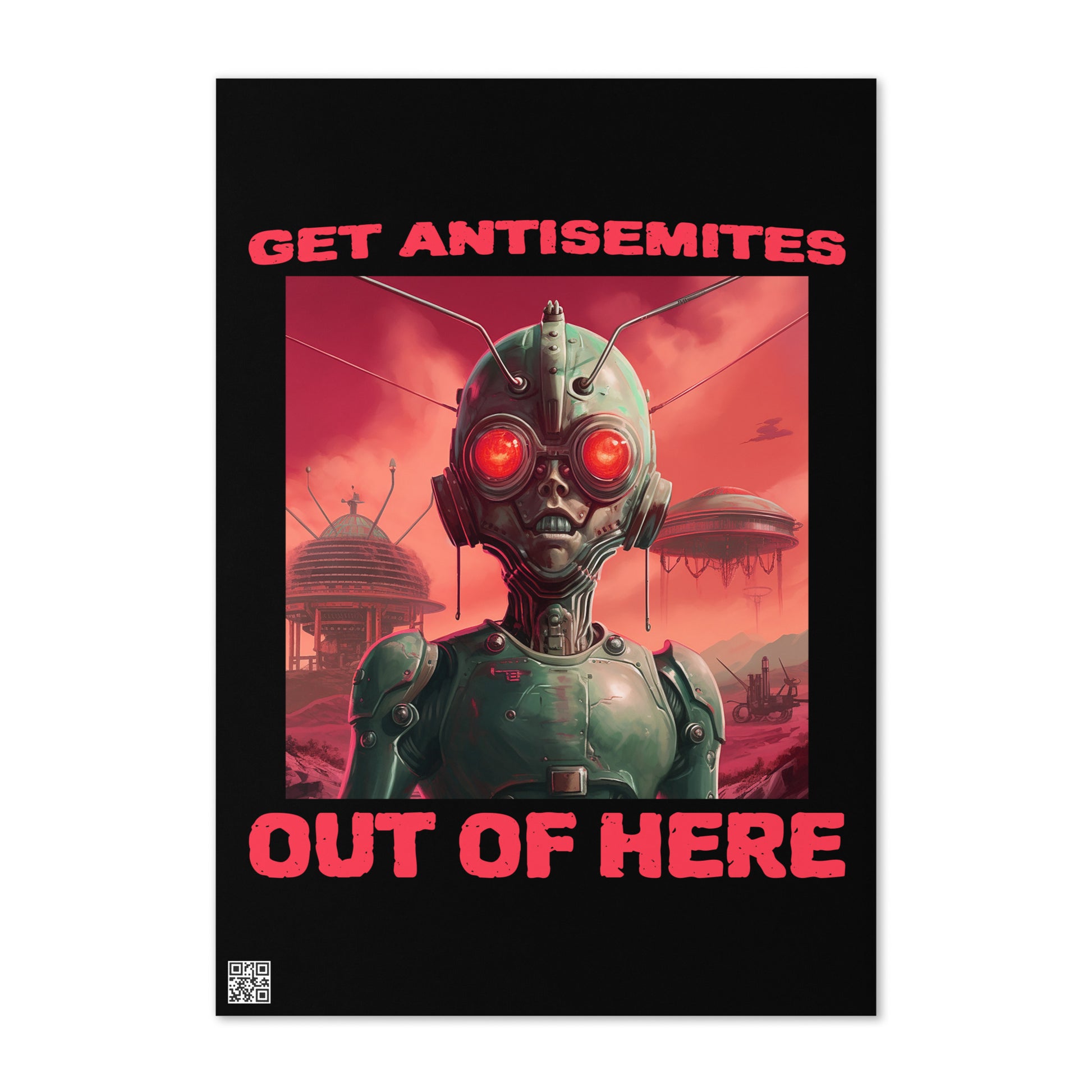 Get Alien Out | Antisemitism | Greeting Card