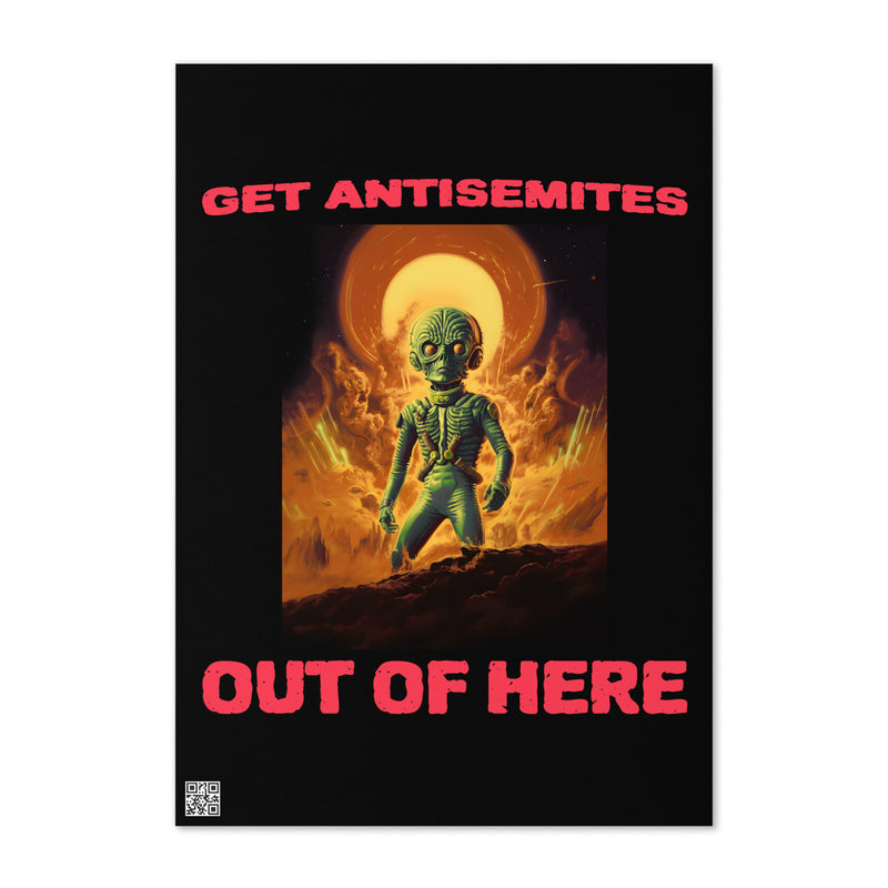Get Alien Out | Antisemitism | Greeting Card