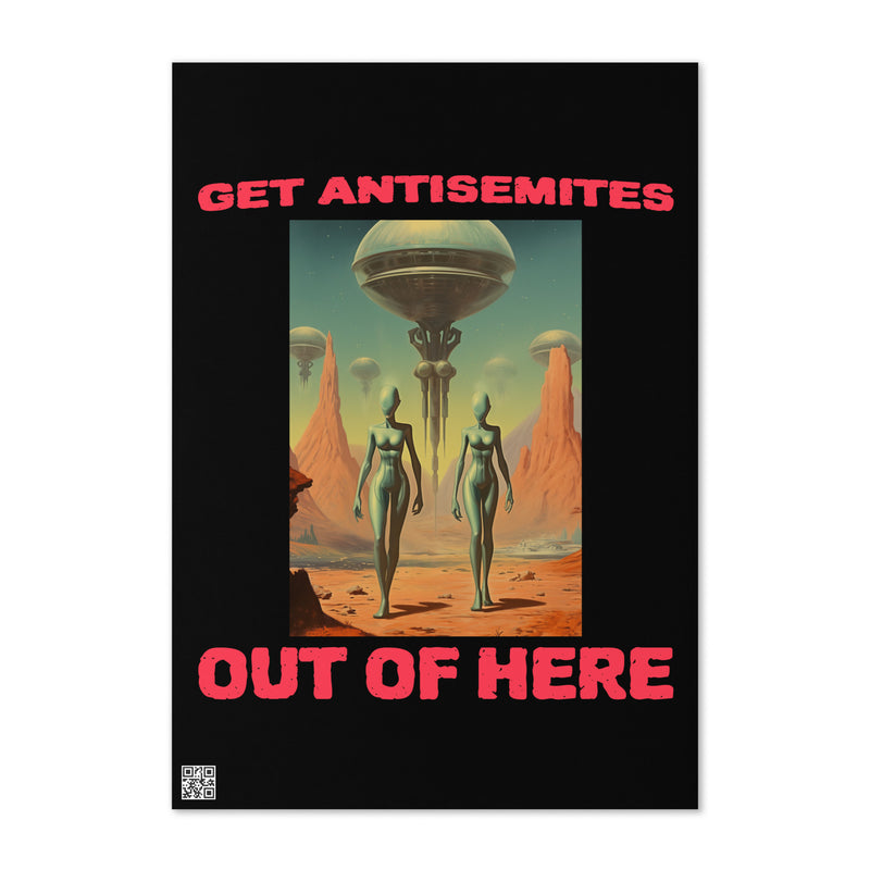Get Alien Out | Antisemitism | Greeting Card