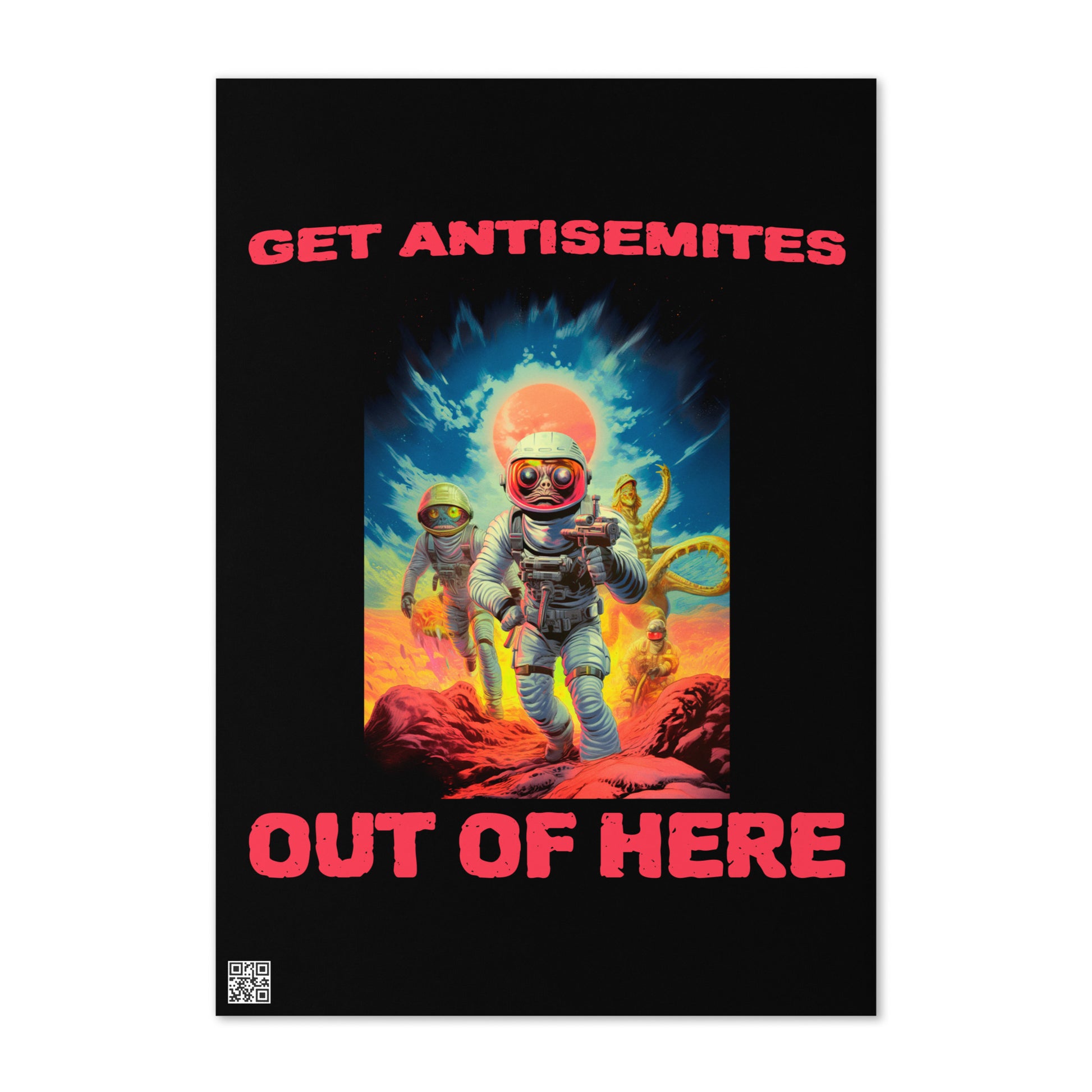 Get Alien Out | Antisemitism | Greeting Card