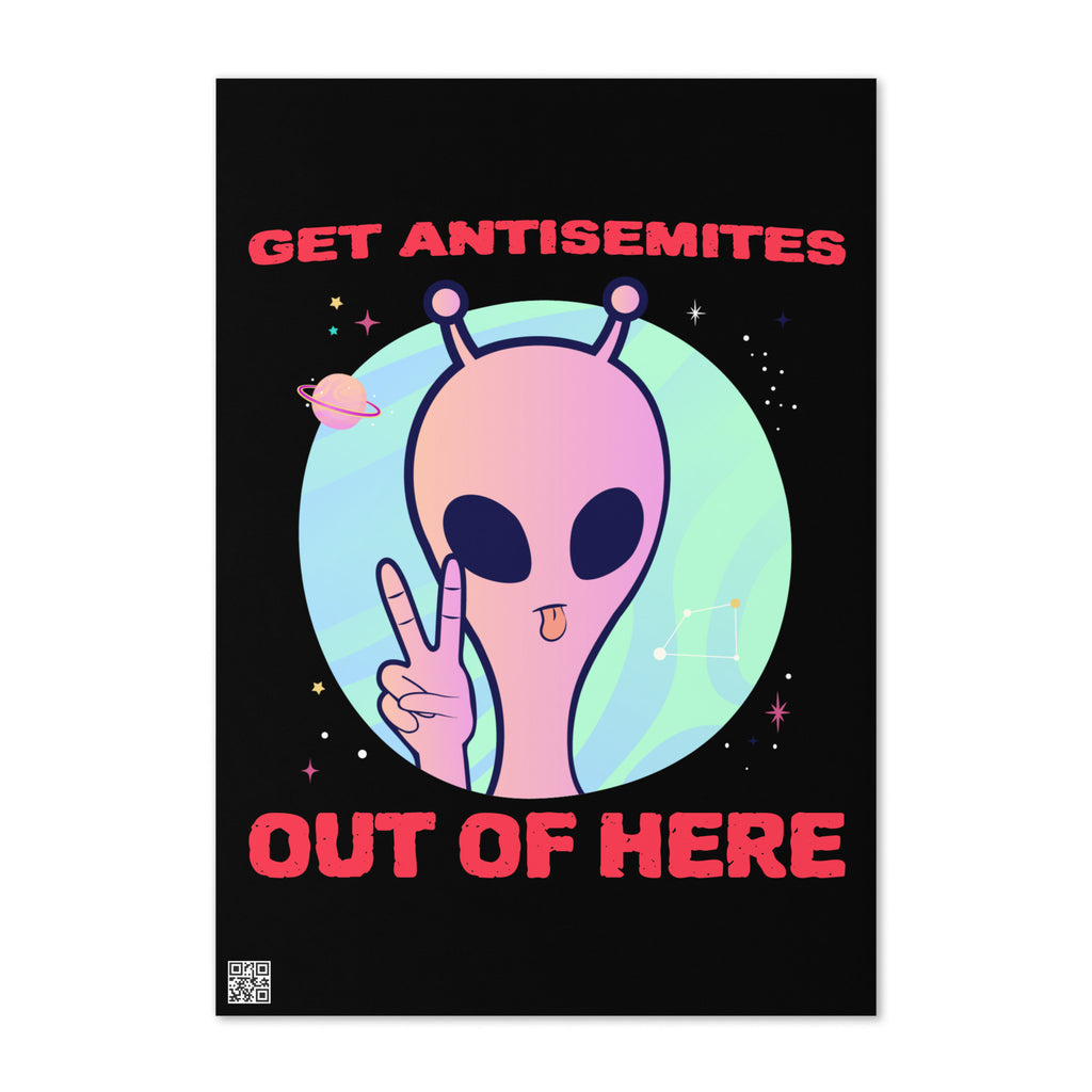 Get Alien Out | Antisemitism | Greeting Card