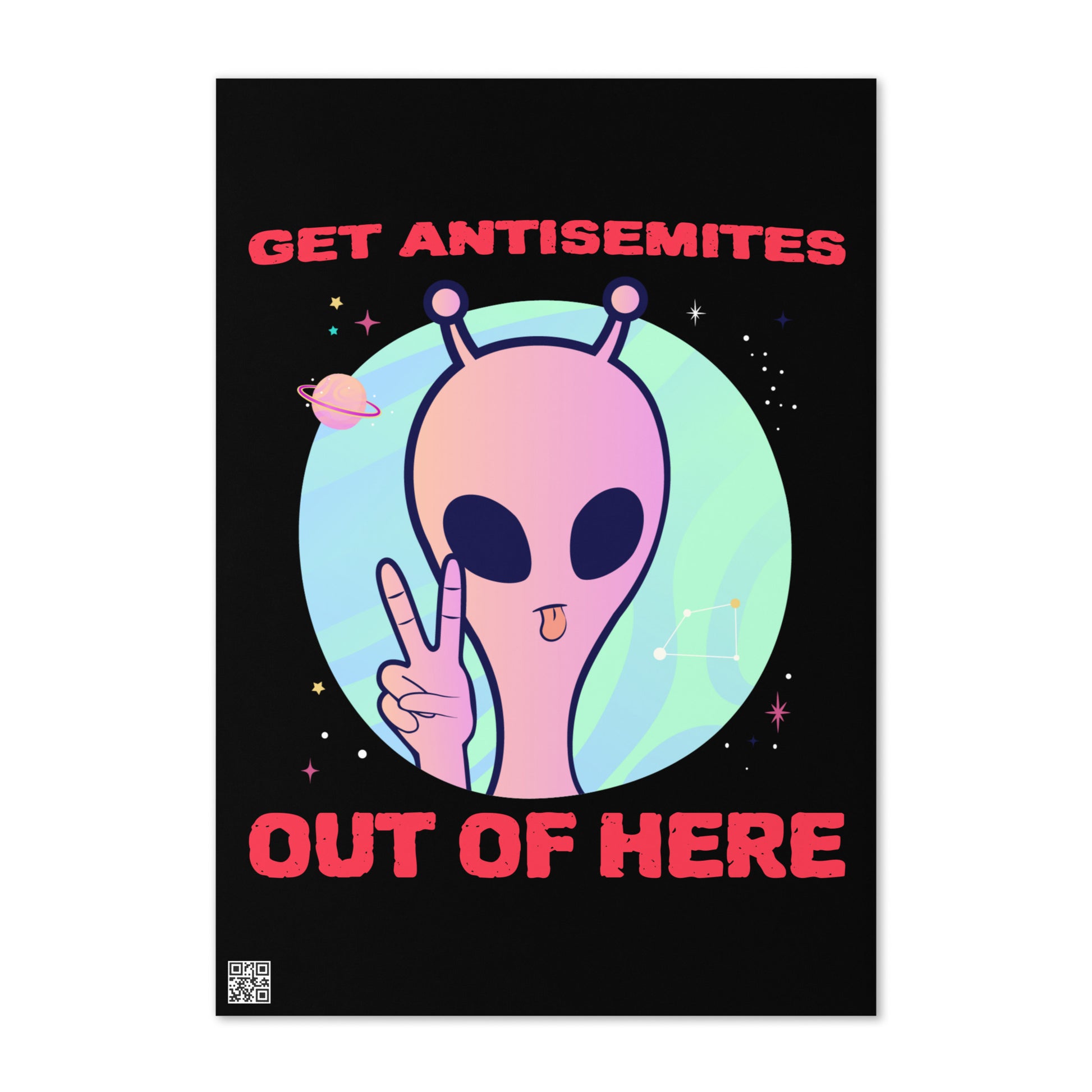 Get Alien Out | Antisemitism | Greeting Card