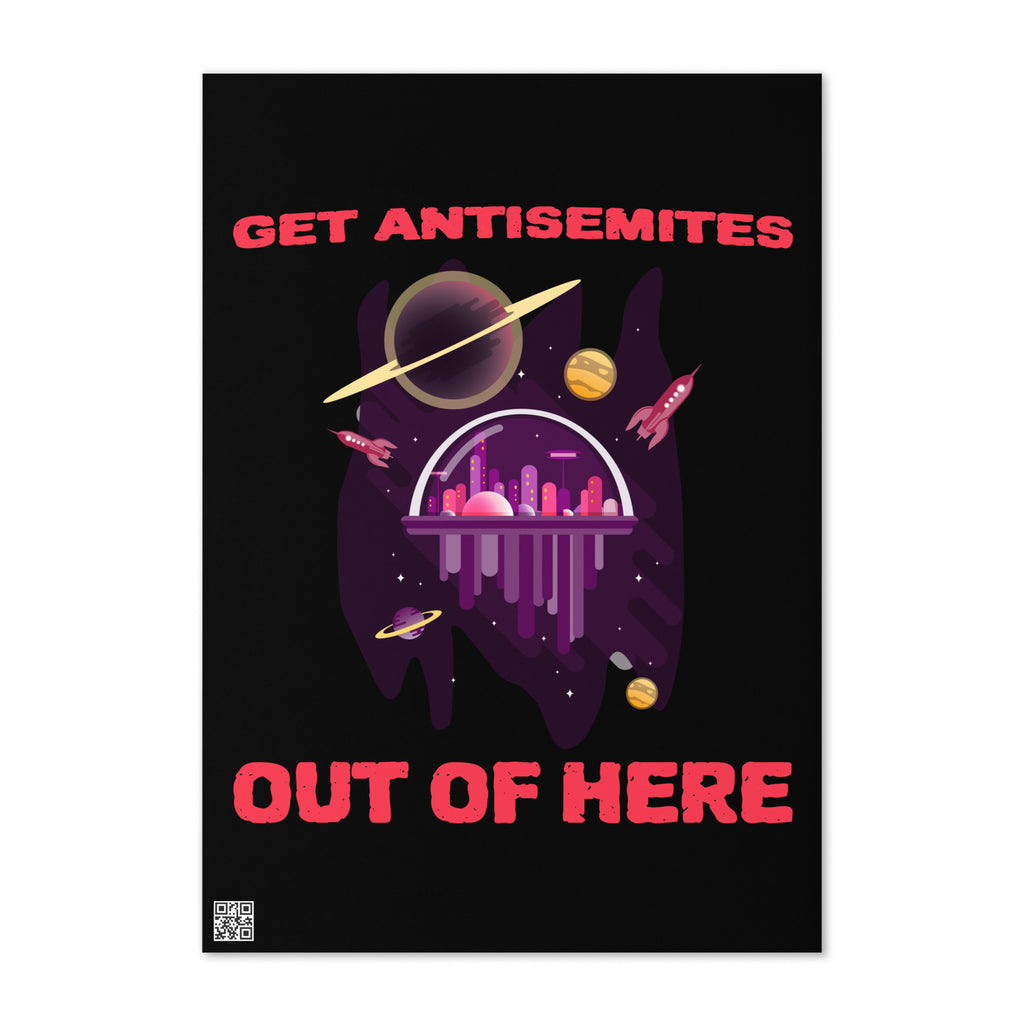 Get Alien Out | Antisemitism | Greeting Card