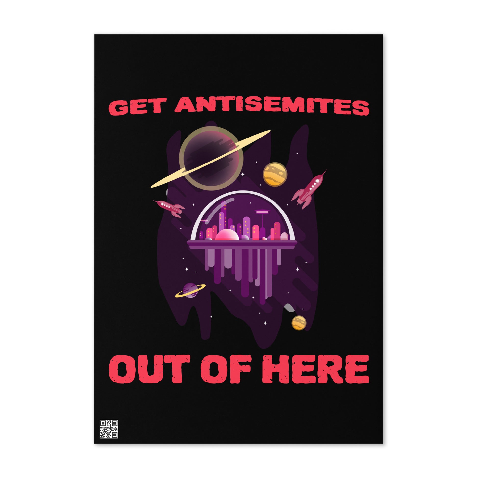 Get Alien Out | Antisemitism | Greeting Card