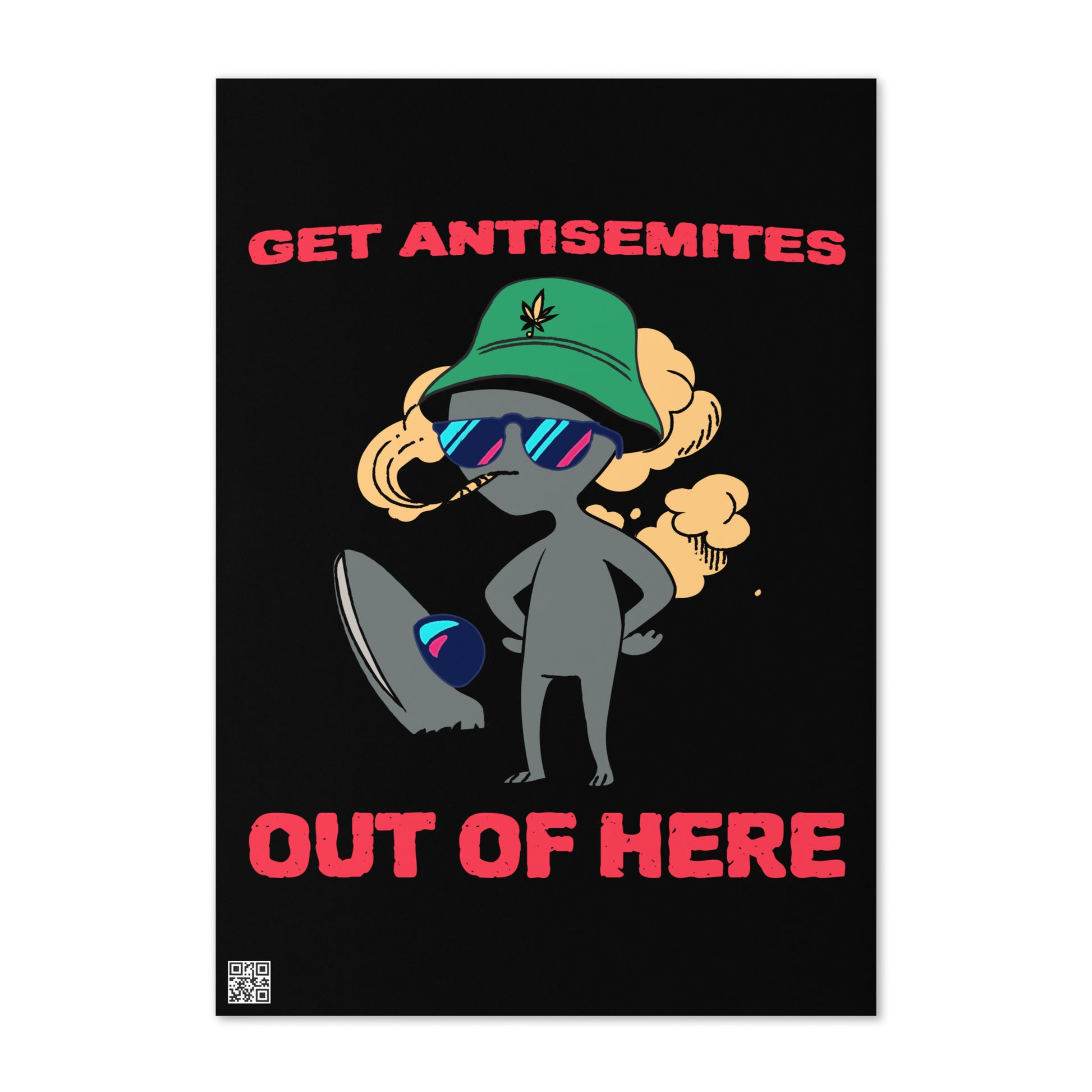 Get Alien Out | Antisemitism | Greeting Card