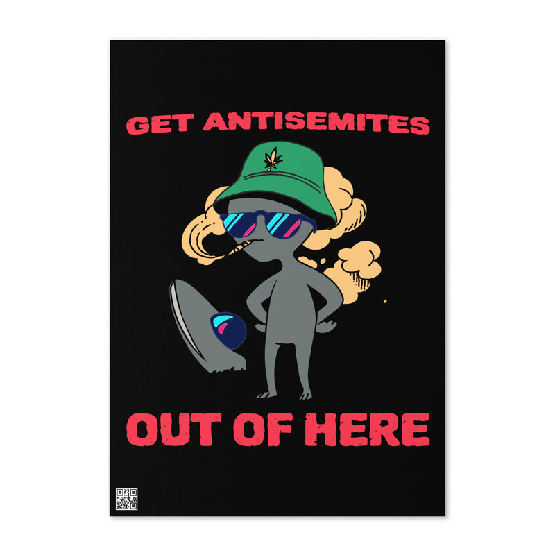 Get Alien Out | Antisemitism | Greeting Card