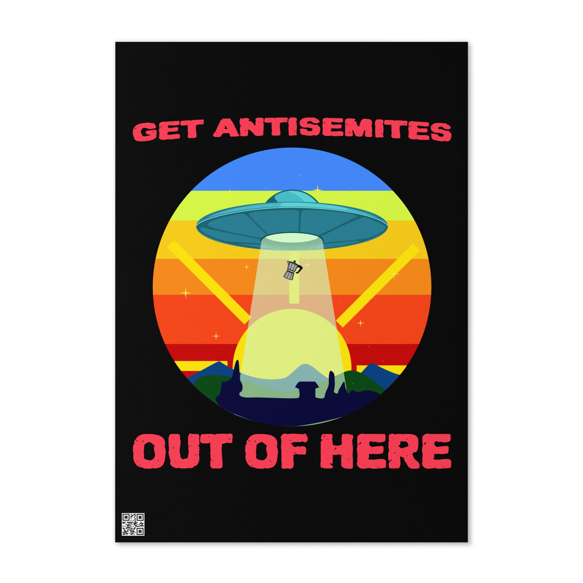 Get Alien Out | Antisemitism | Greeting Card