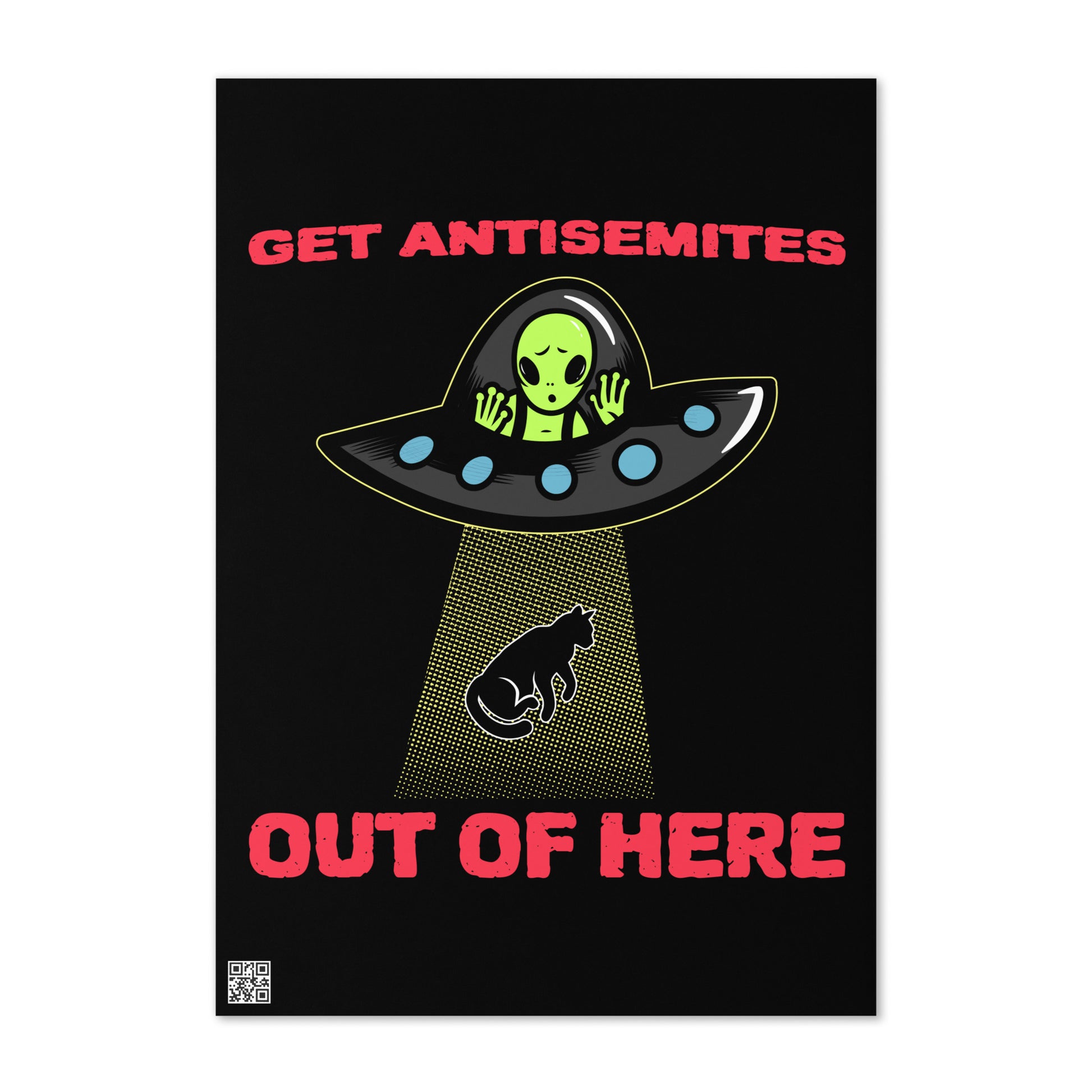 Get Alien Out | Antisemitism | Greeting Card