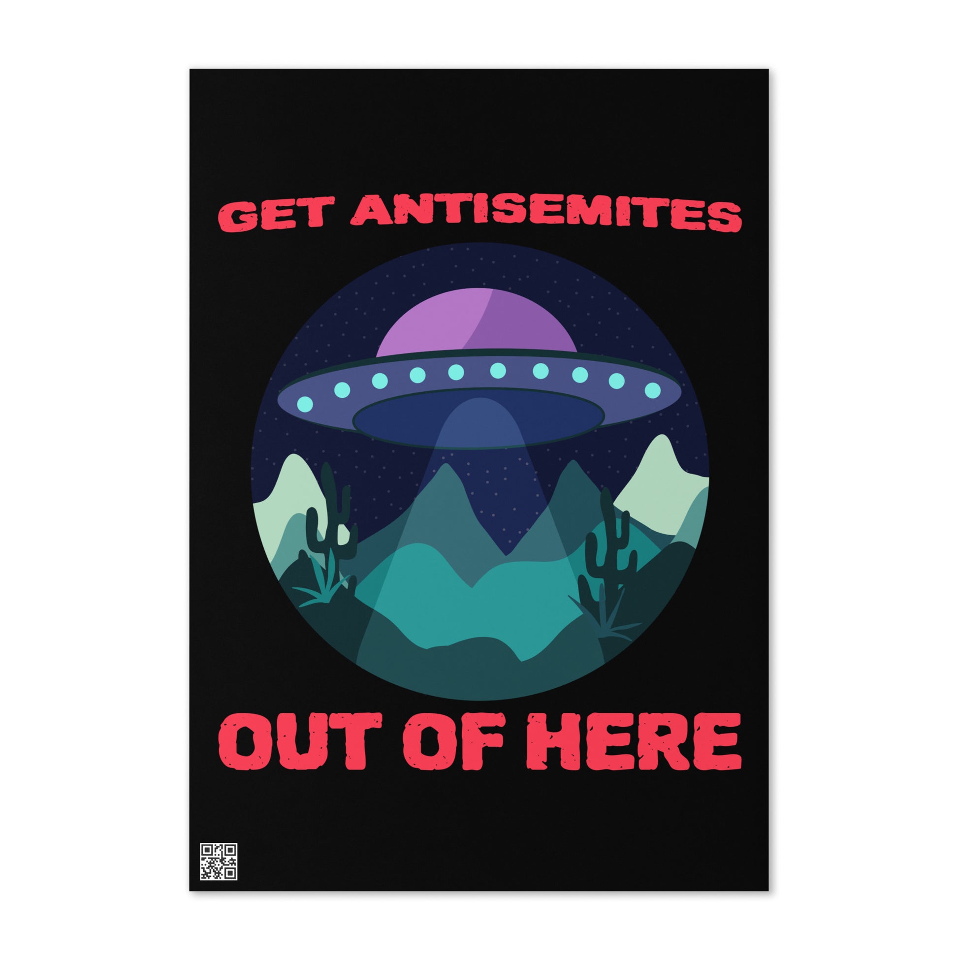 Get Alien Out | Antisemitism | Greeting Card