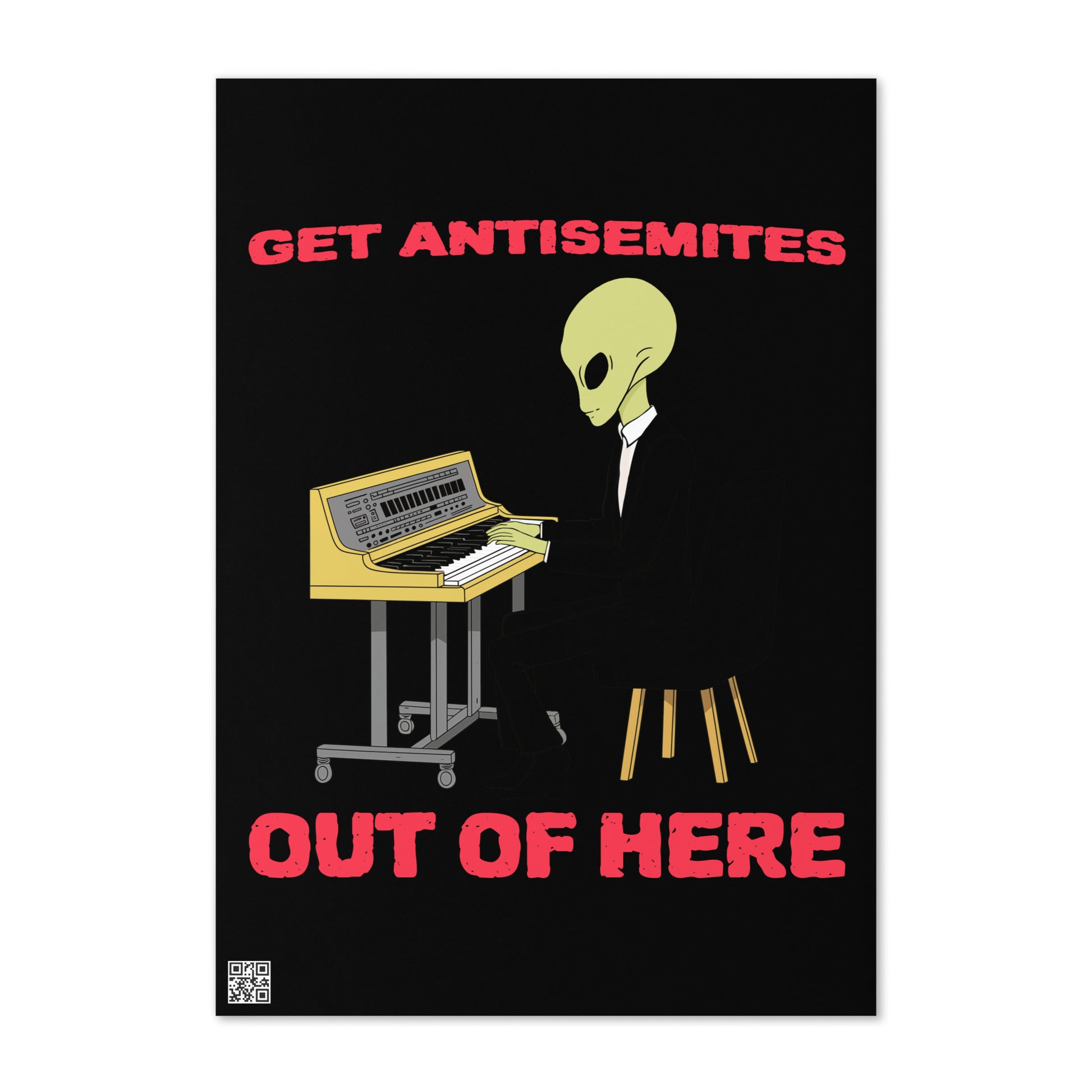 Get Alien Out | Antisemitism | Greeting Card