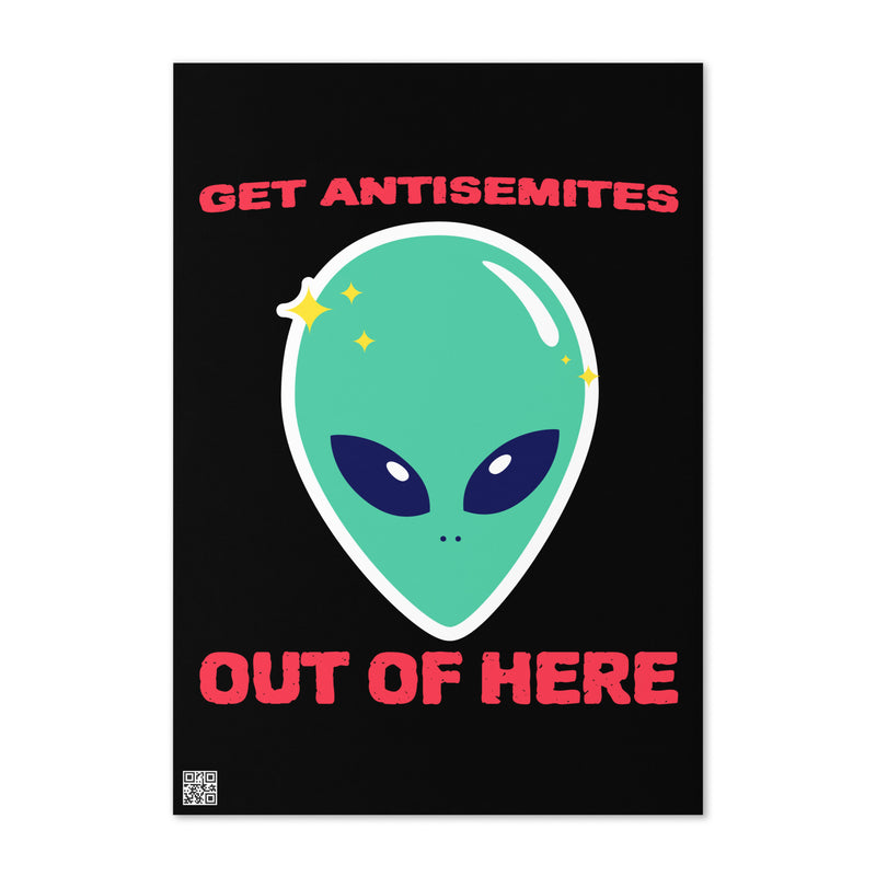 Get Alien Out | Antisemitism | Greeting Card