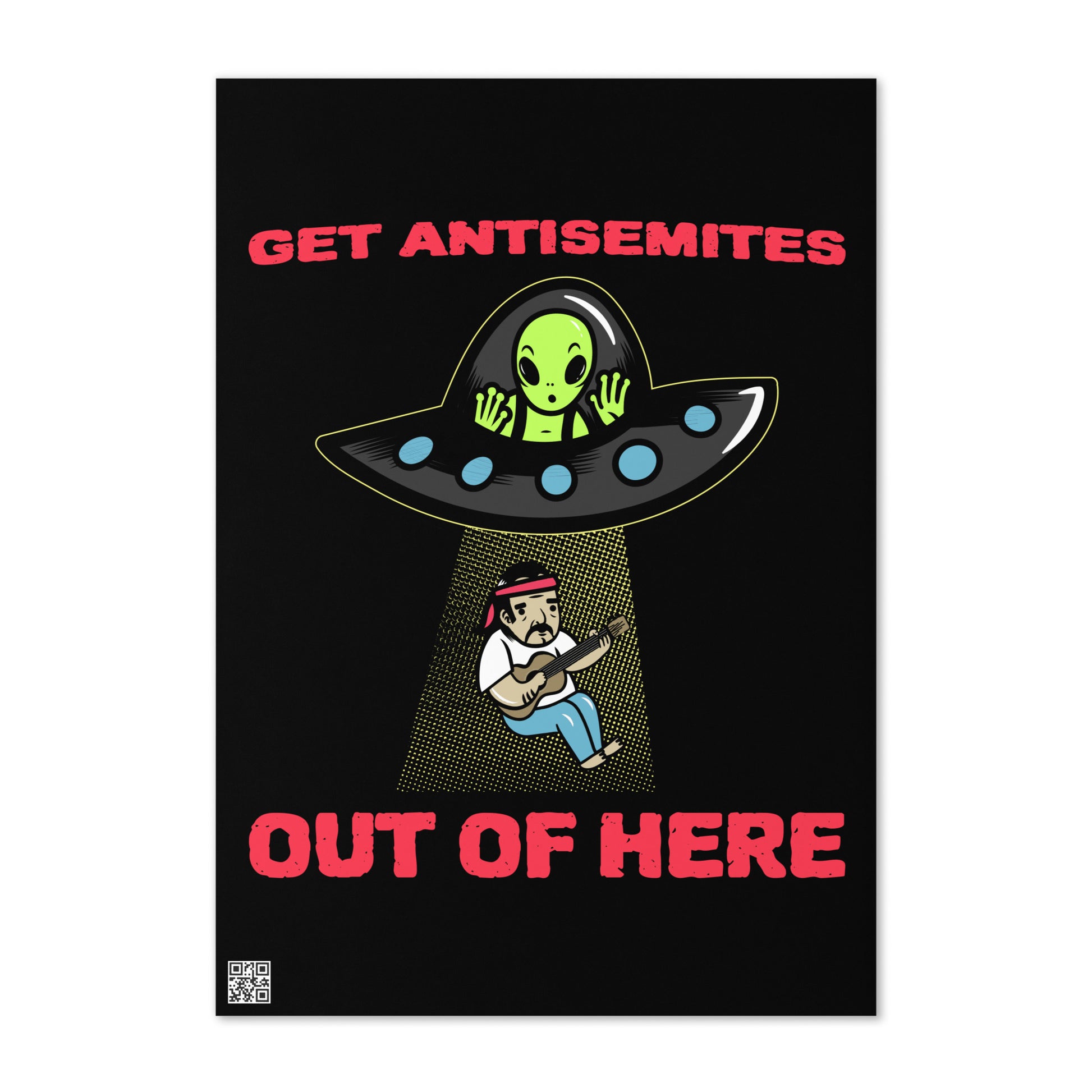 Get Alien Out | Antisemitism | Greeting Card